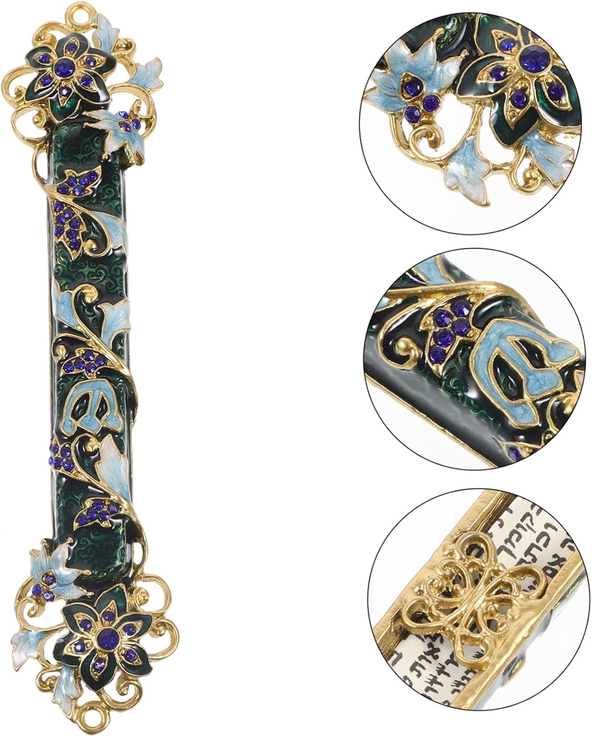 LIFKICH Metal Mezuzah Decor for Home Blessings