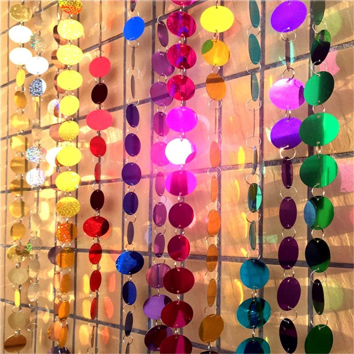 ECYC Ltd Sequin Beaded Curtain String for Doors and Windows