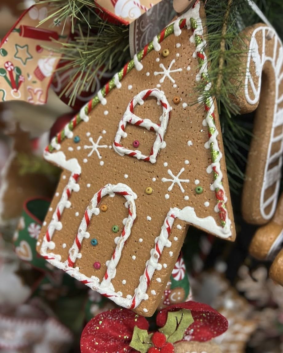 Craig Bachman 11-Inch Gingerbread House Christmas Ornament
