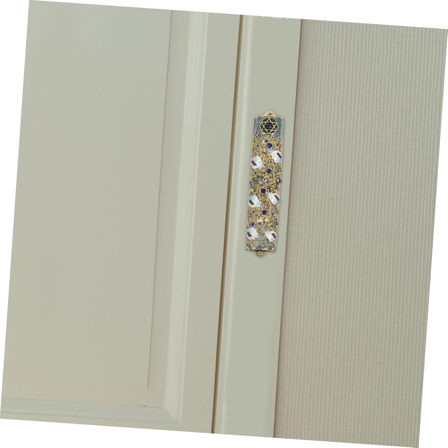 Elegant Mezuzah Scroll Door Blessing Decor