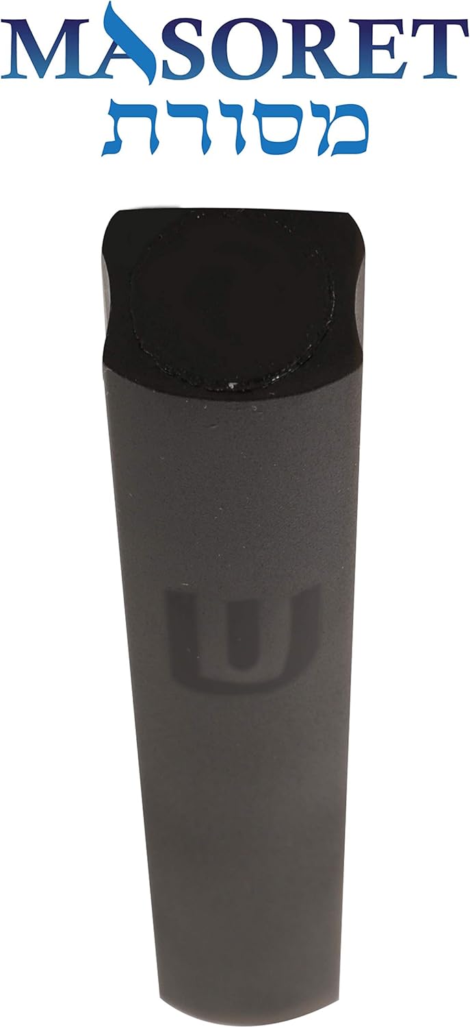 MASORET 3-Piece Aluminum Mezuzah Scroll Holder Cases