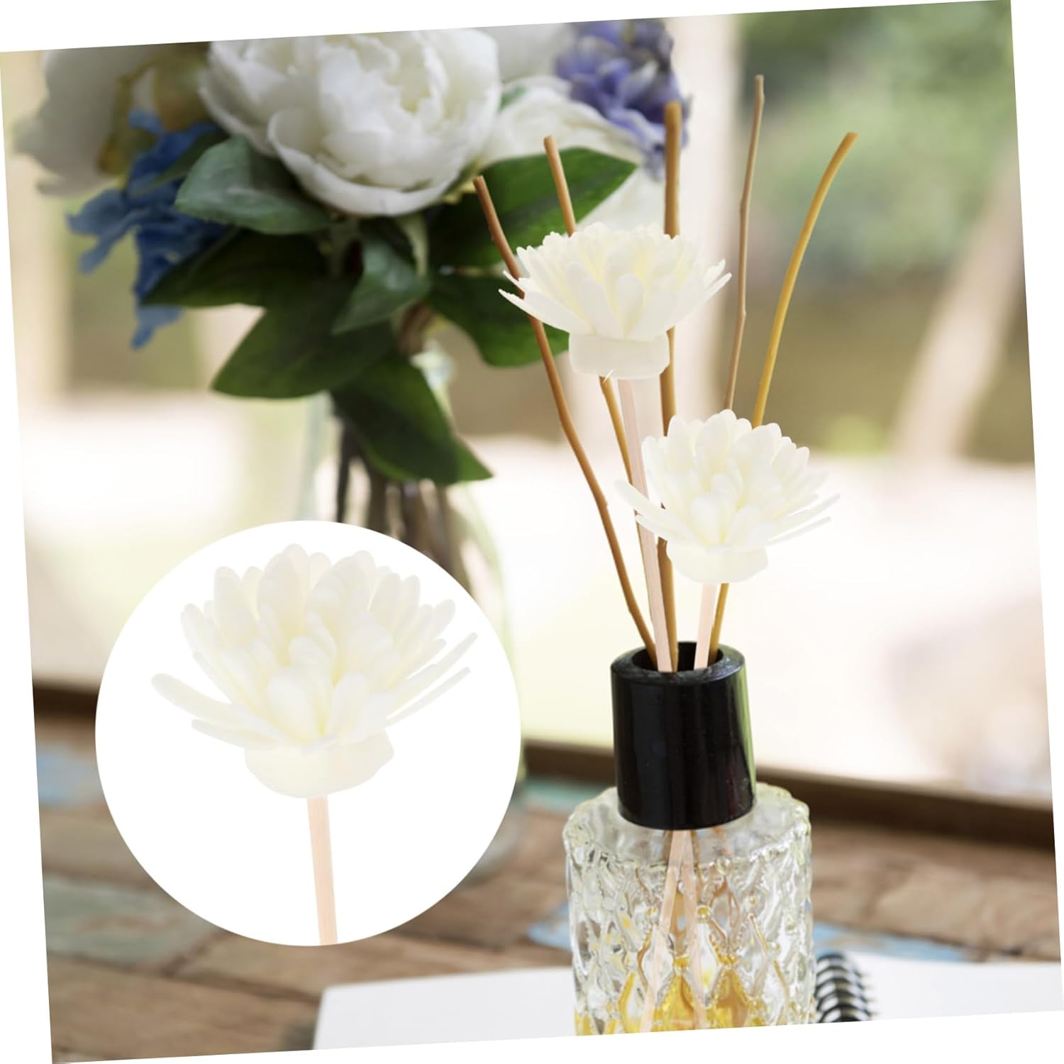 5 Set Chrysanthemum Aroma Diffuser Sticks for Essential Oil