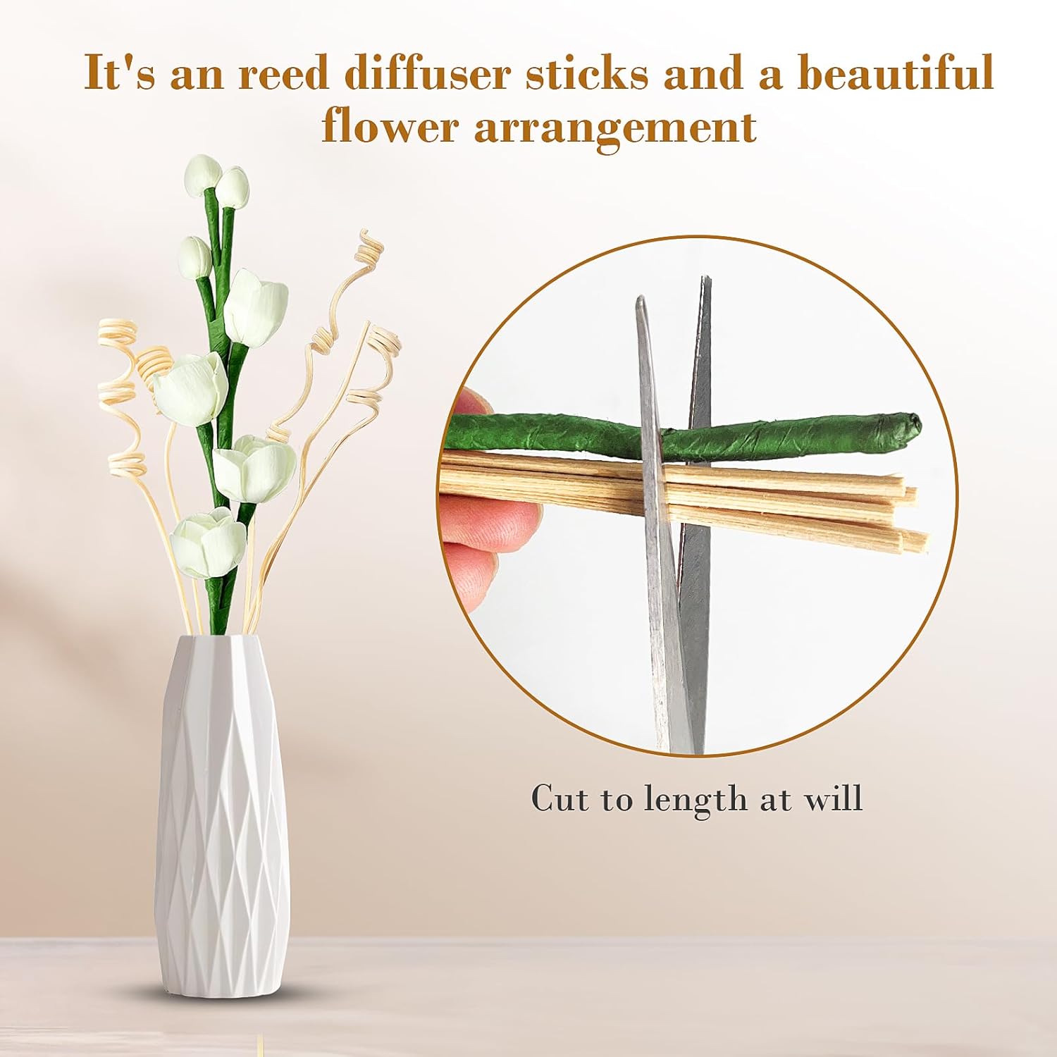 Natural Reed Diffuser Sticks for Room Fragrance