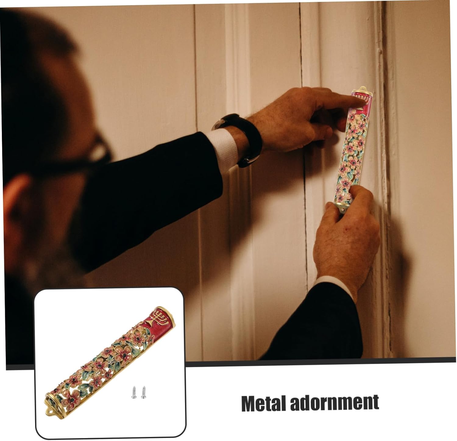 Sturdy Mezuzah Door Blessing Decor Accent