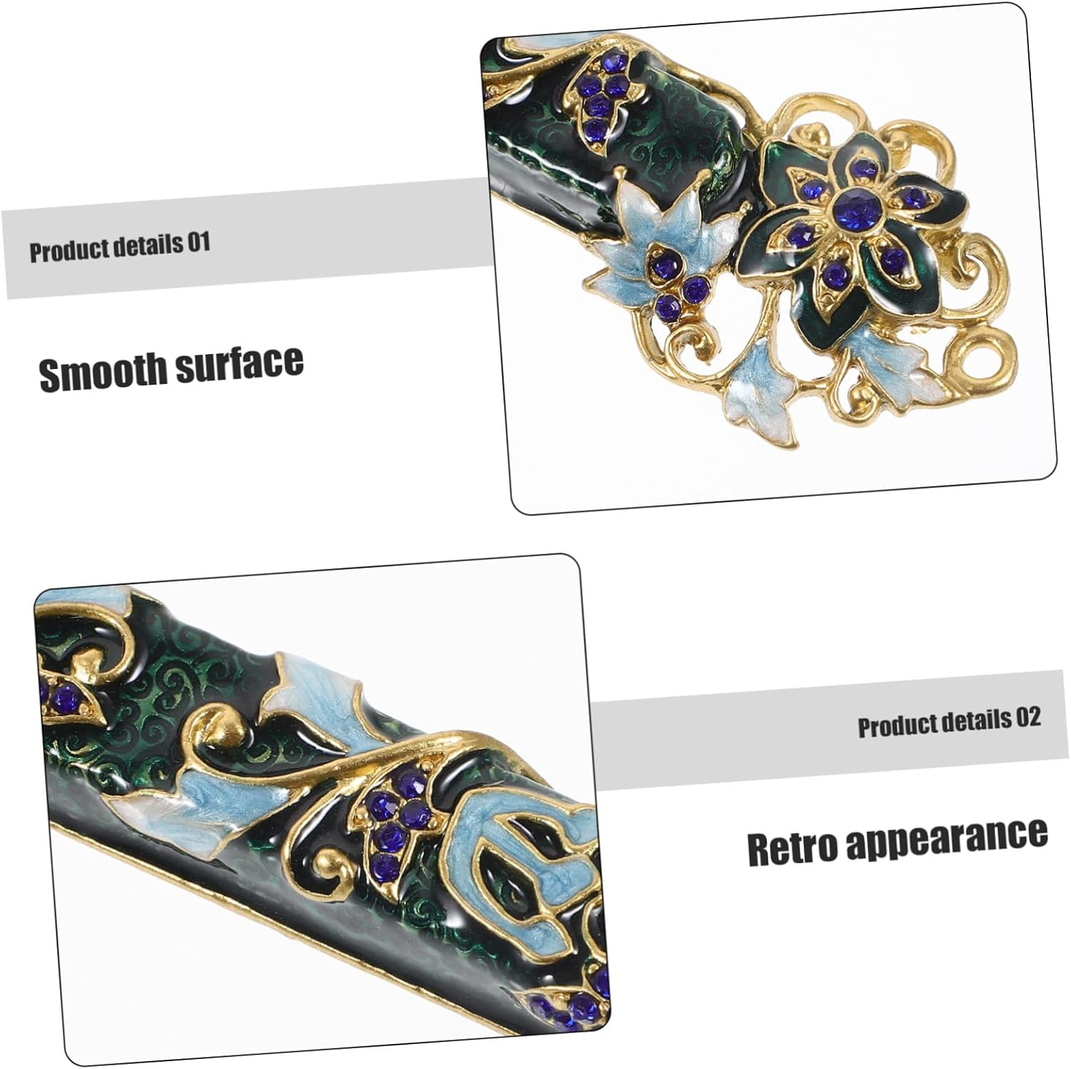 LIFKICH Metal Mezuzah Decor for Home Blessings
