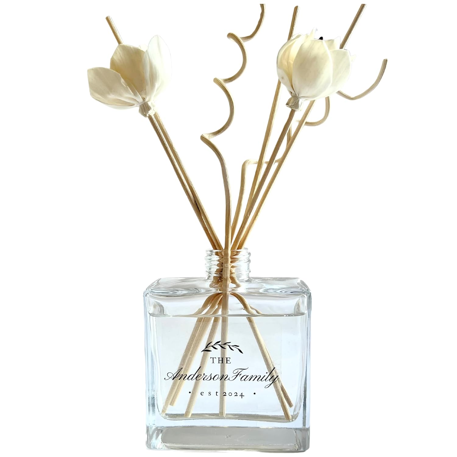Personalized Reed Diffuser Set with Beets and Apples