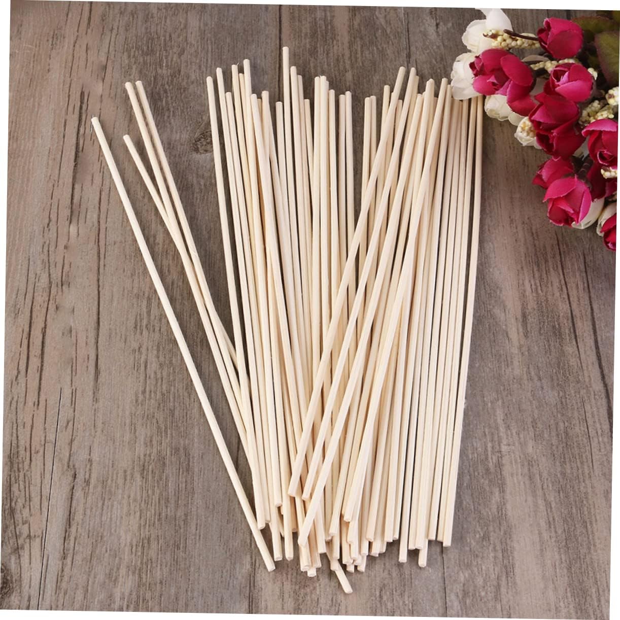 150pcs Natural Aroma Oil Diffuser Sticks for Home Office Fragrance