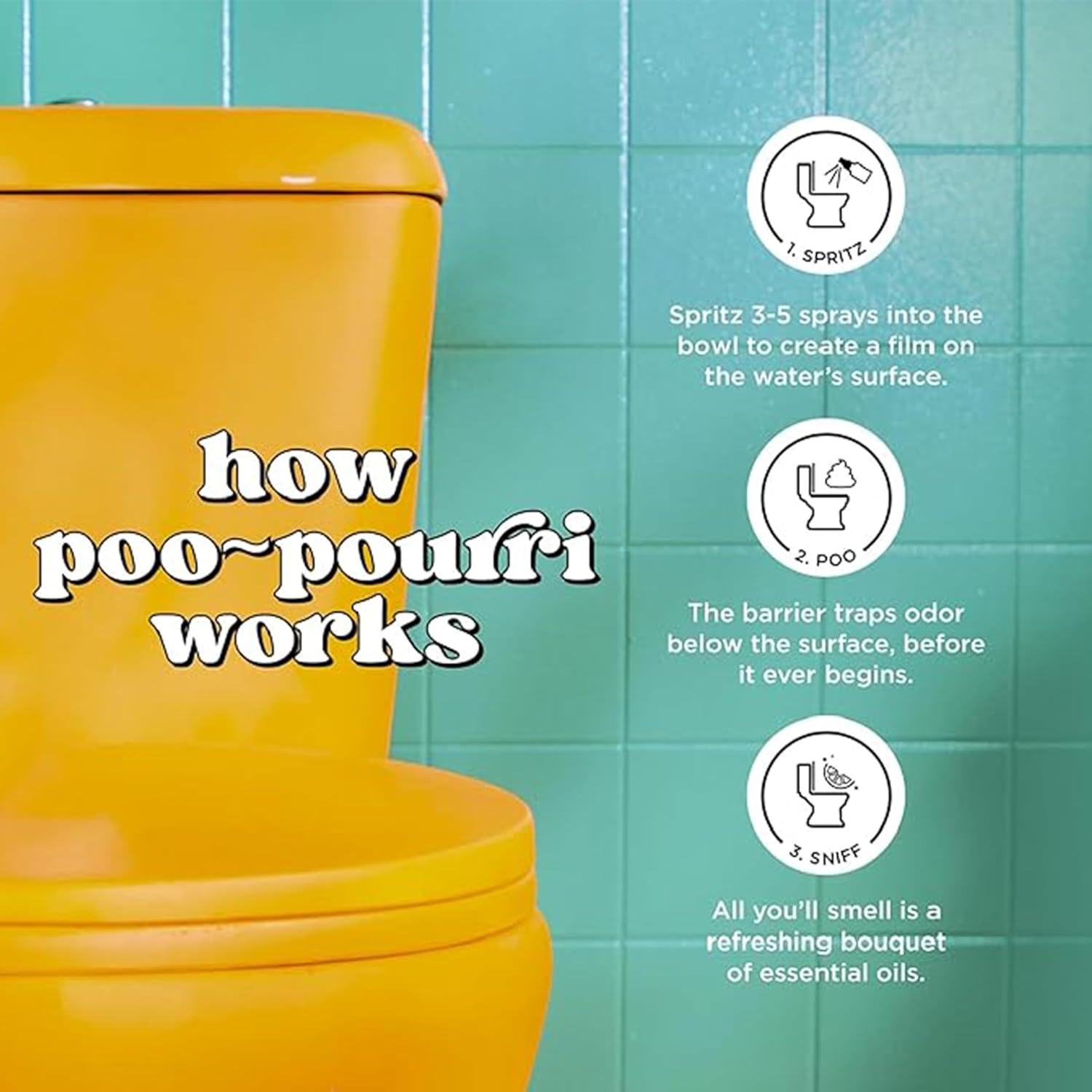 Poo-Pourri Toilet Spray Refill 9 Fl Oz Royal Flush 2 Pack