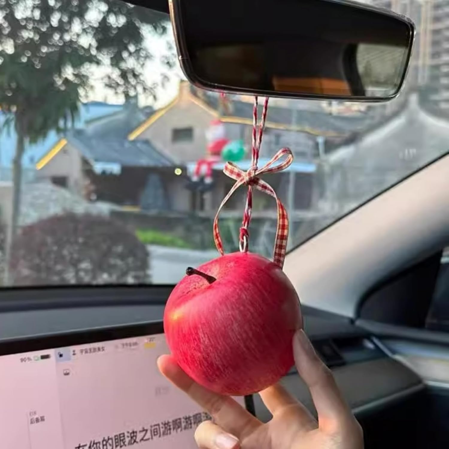 Realistic Fruit Car and Bag Charms - Lightweight Foam Design