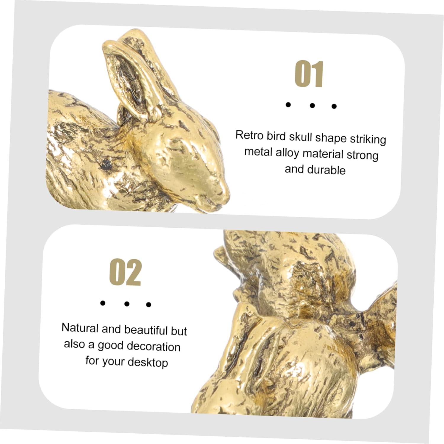 Eringogo Rabbit Shaped Crystal Ball Display Base