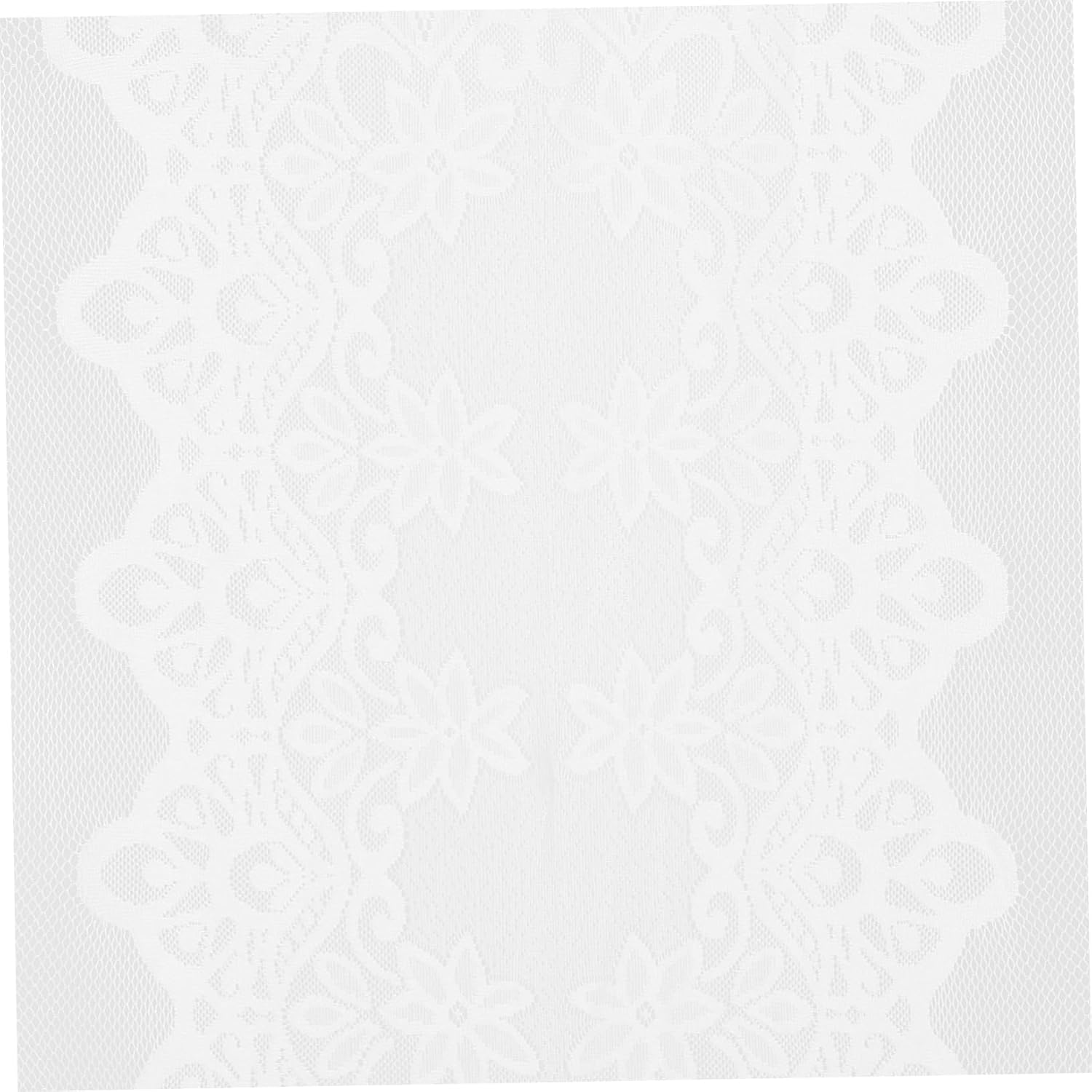 Happyyami Sheer Door Curtain Elegant French Style Panels