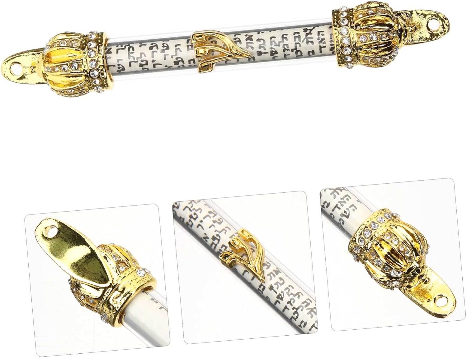 Jewish Mezuzah Metal Door Decorative Scroll