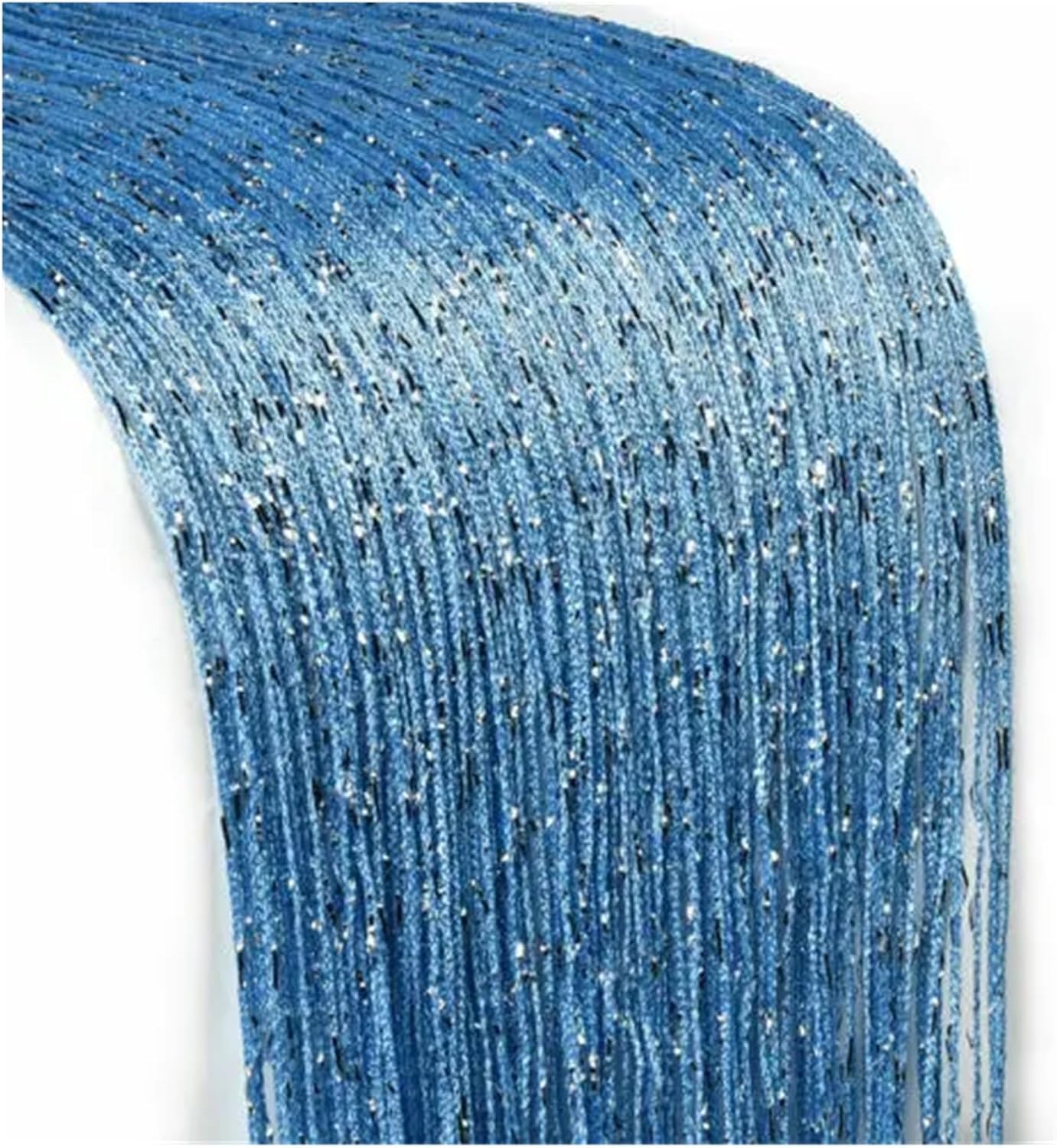 Shiny Tassel String Curtain for Door Window Decor