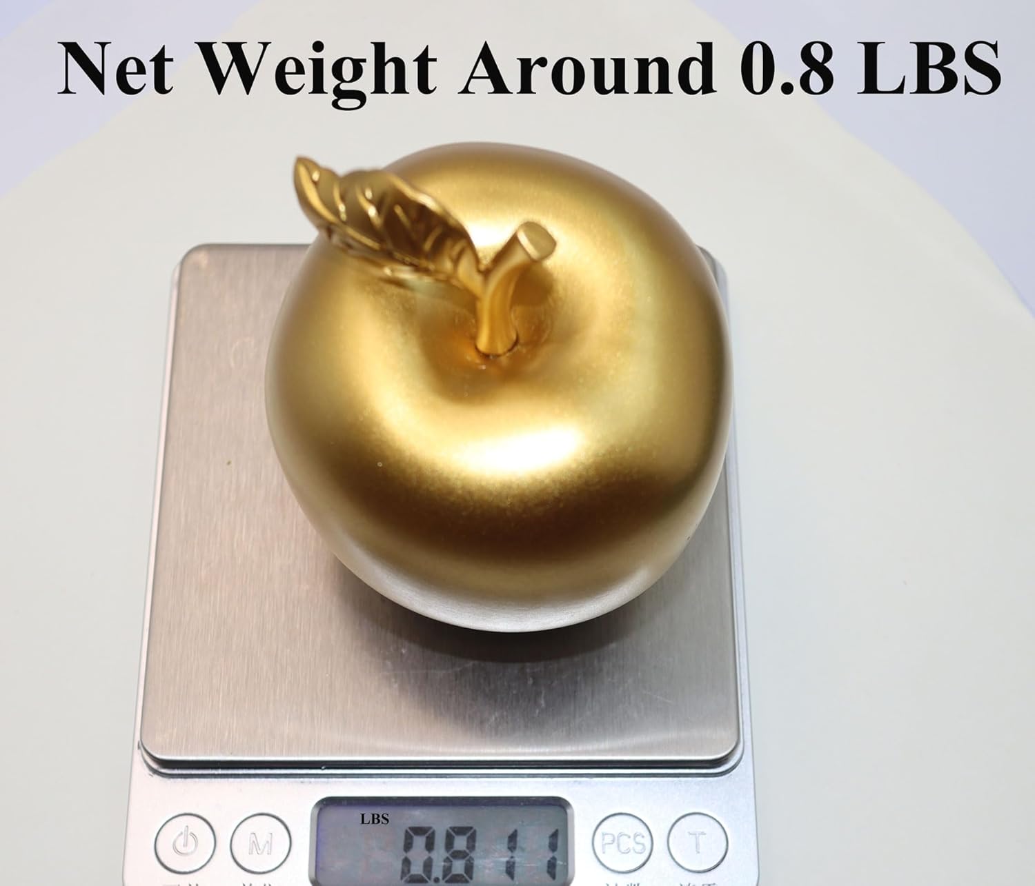 08 Lbs Pure Copper Golden Fruit Ornament