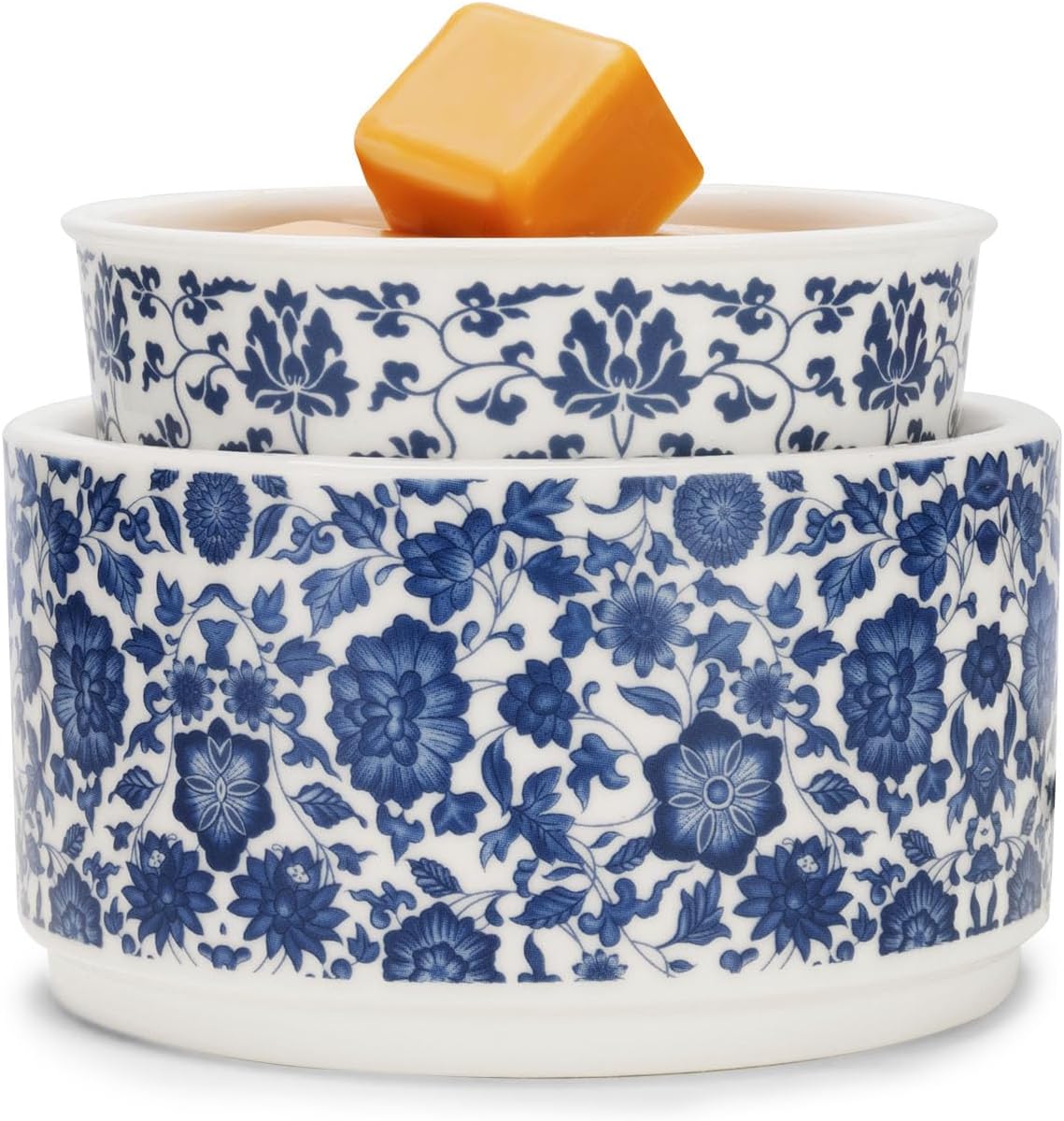 Blue and White Porcelain Pattern Wax Melter Warmer