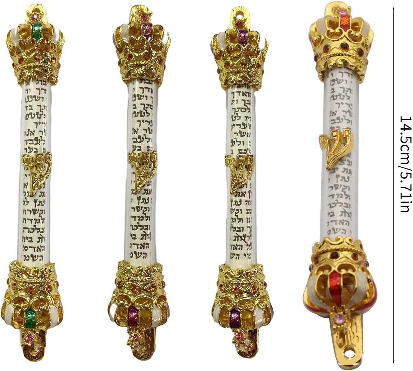 Retro Metal Mezuzah Door Decoration