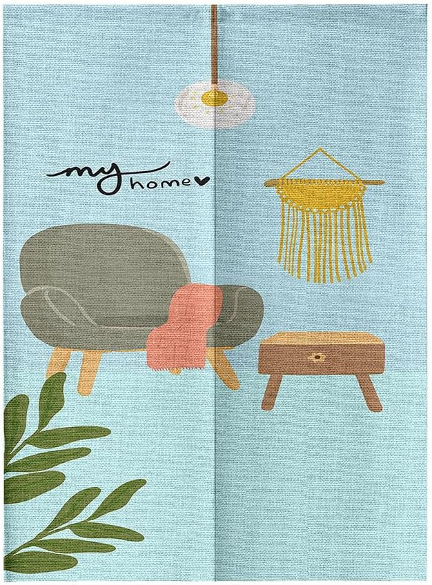 Chickwin Japanese Door Curtain with Nordic Style