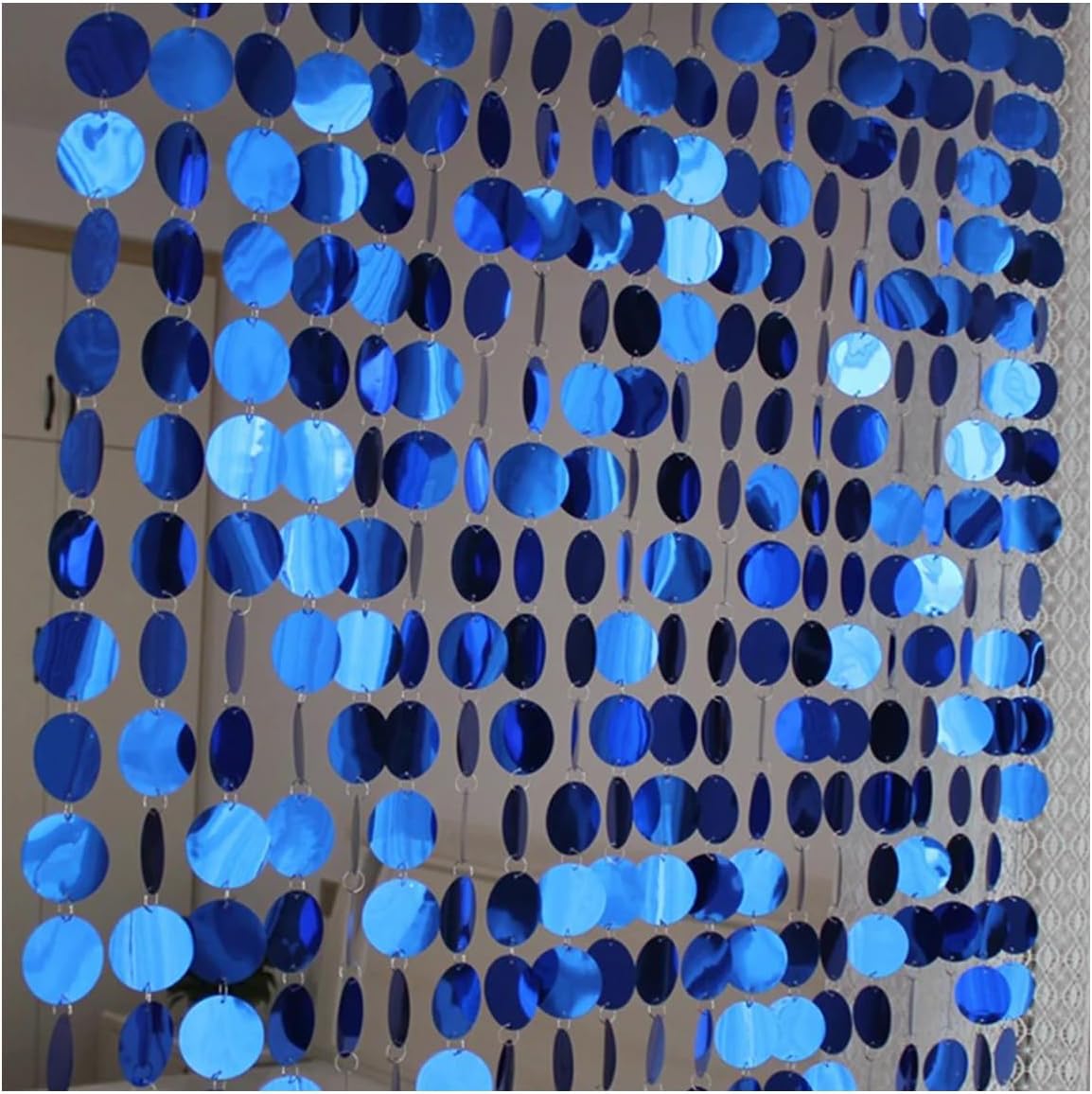 Shimmer Sequin Beaded Curtain Doorway Decor
