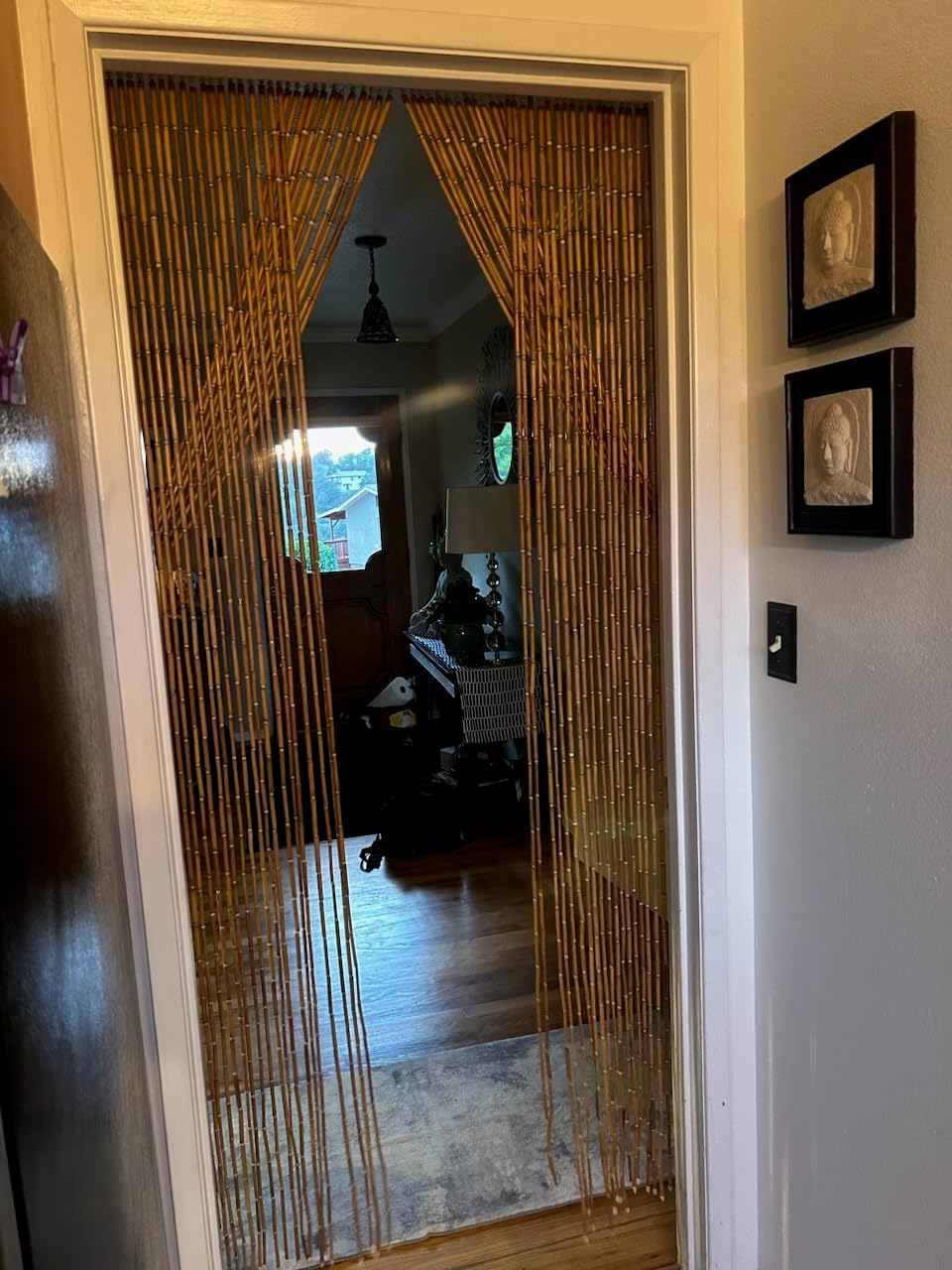 Real Bamboo Beaded Curtain - Commercial Grade