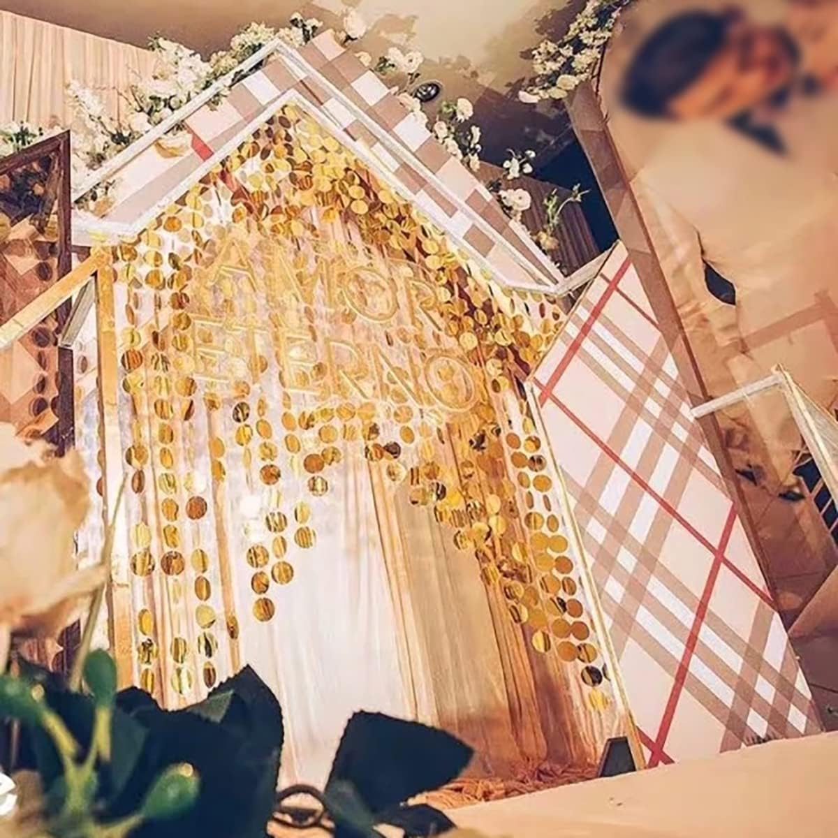 ECYC Ltd Sparkle Sequin Beaded Curtain Door String