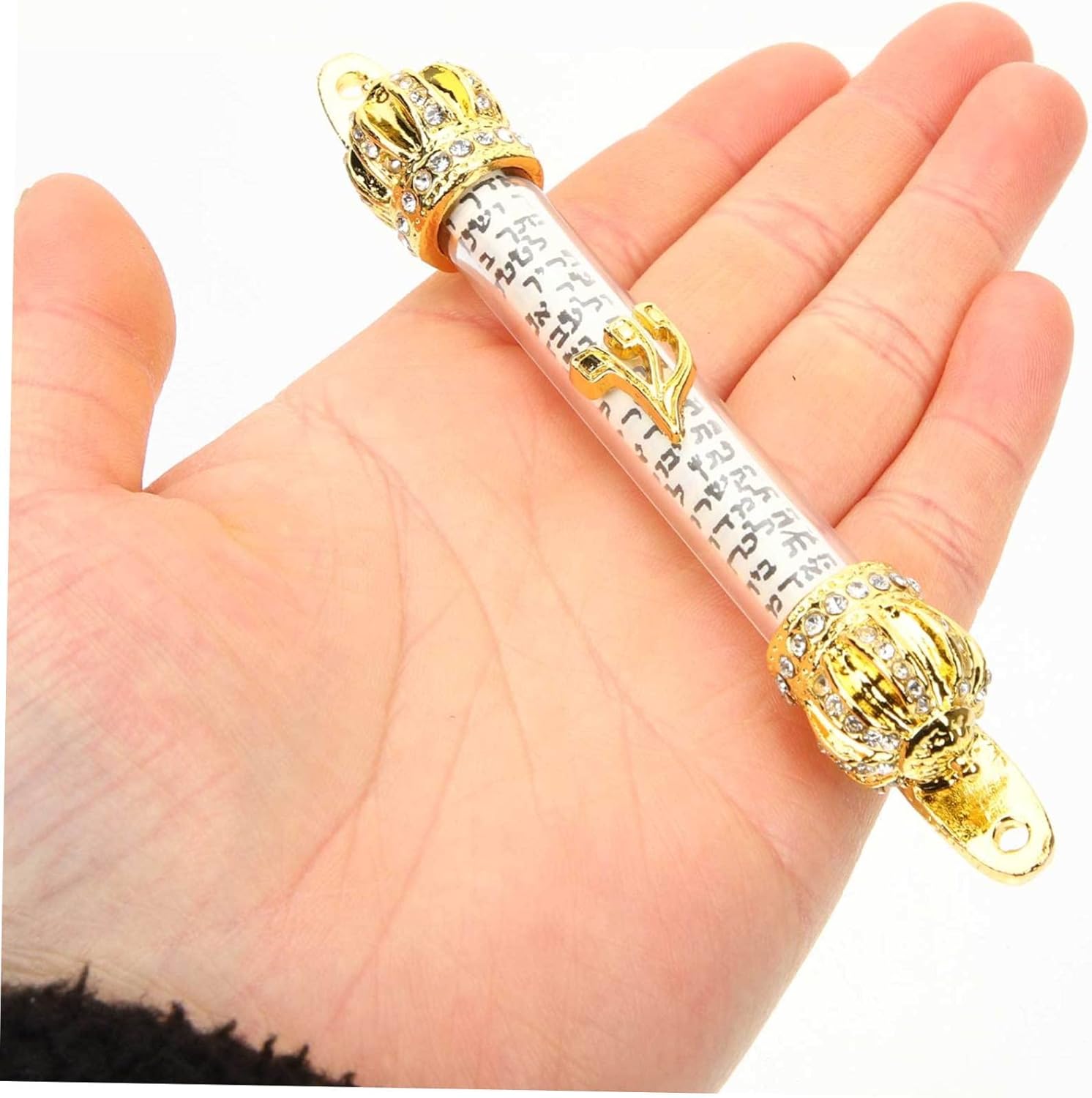 Jewish Mezuzah Metal Door Decorative Scroll