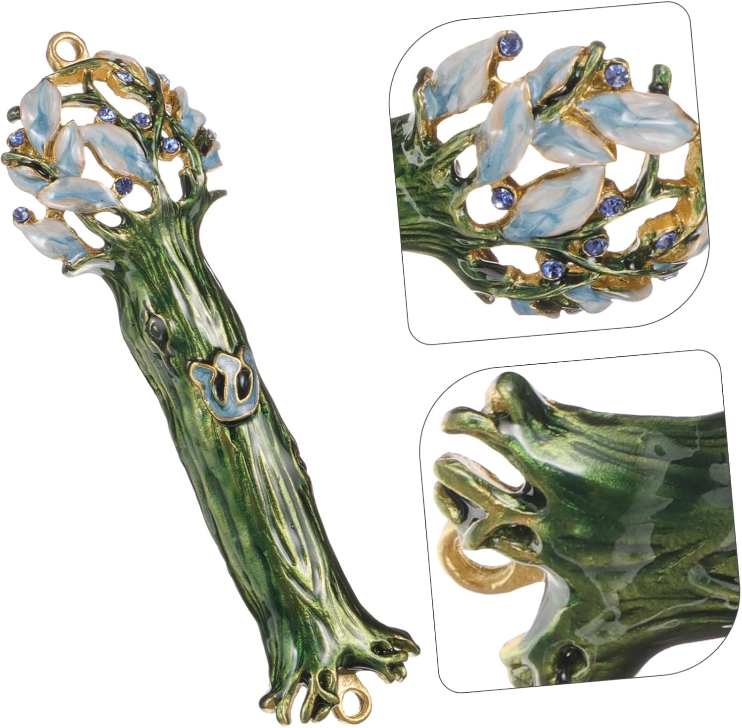 SOLUSTRE Judaica Mezuzah Door Pendant Religious Metal Decor
