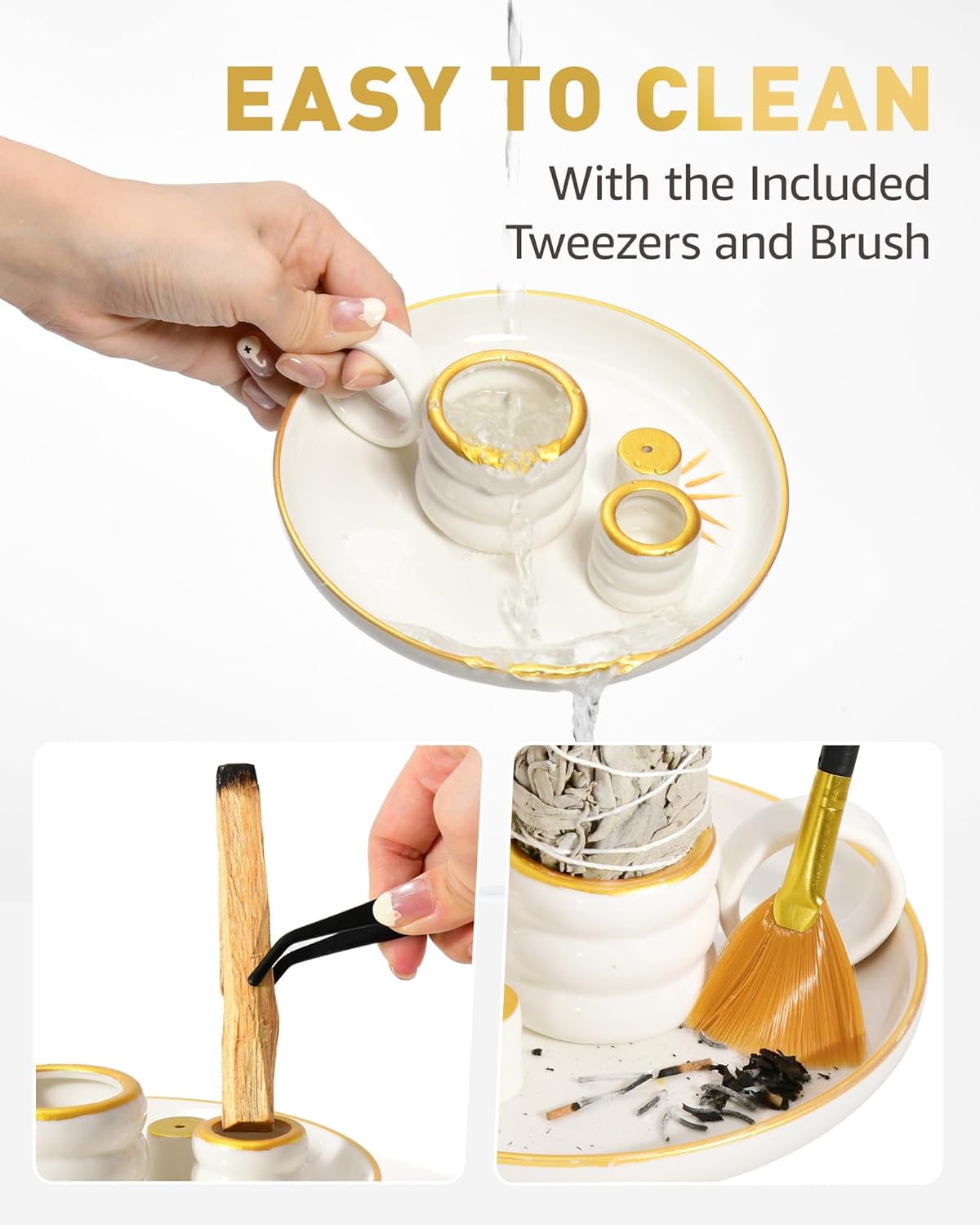 4 in 1 Incense Holder for Meditation and Gifts