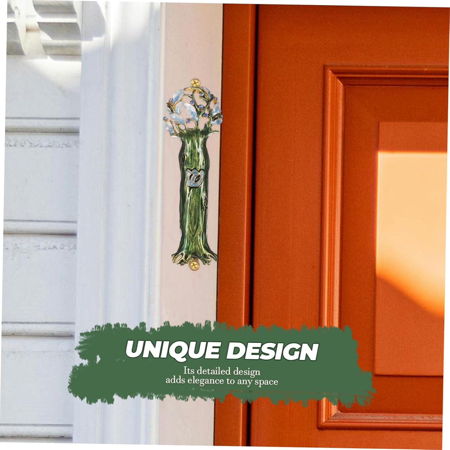 Front Door Mezuzah Metal Craft Antique Blessing Decor