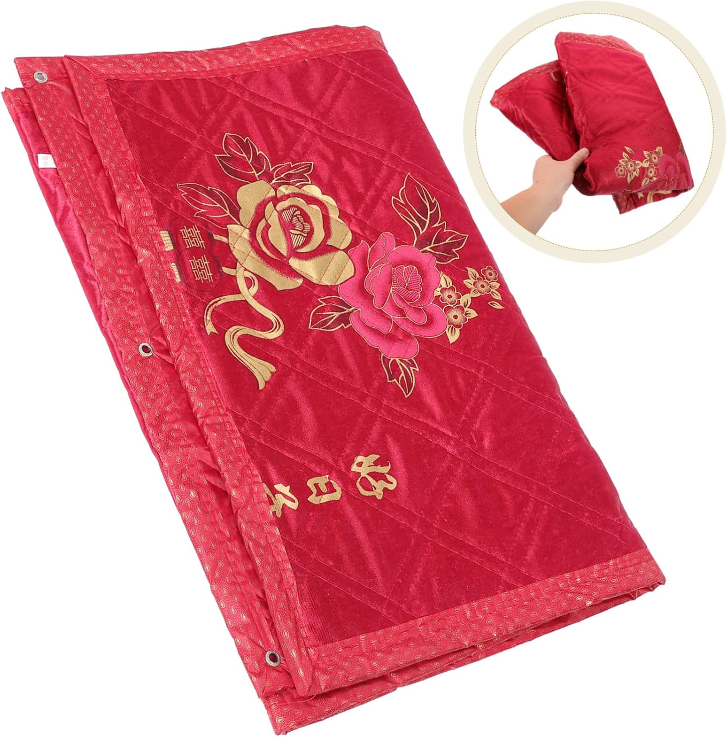Ciieeo Thermal Insulated Door Curtain Thick Soundproof Blanket