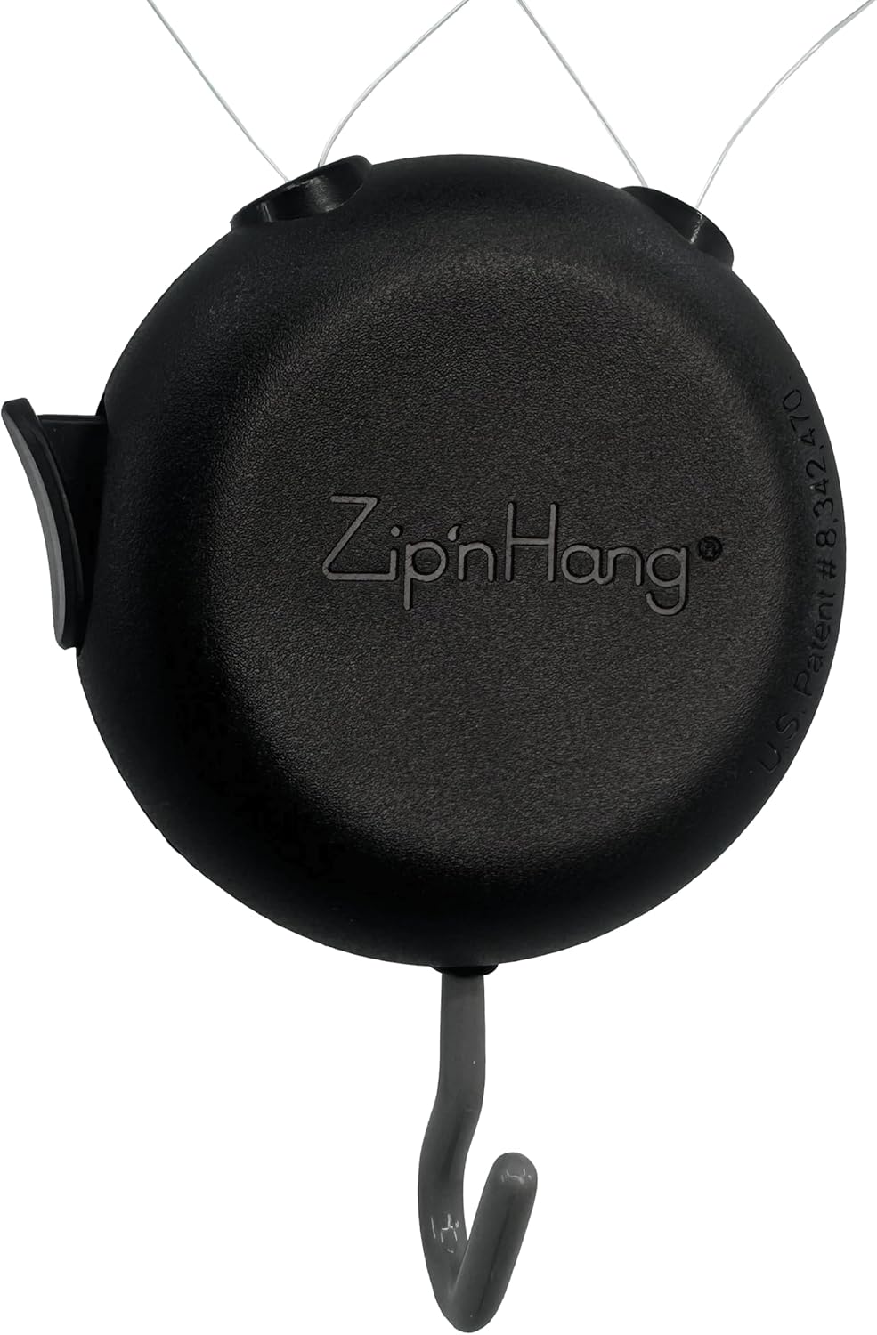 Zip n Hang Wreath Hanger - Black 1 Pack Damage Free