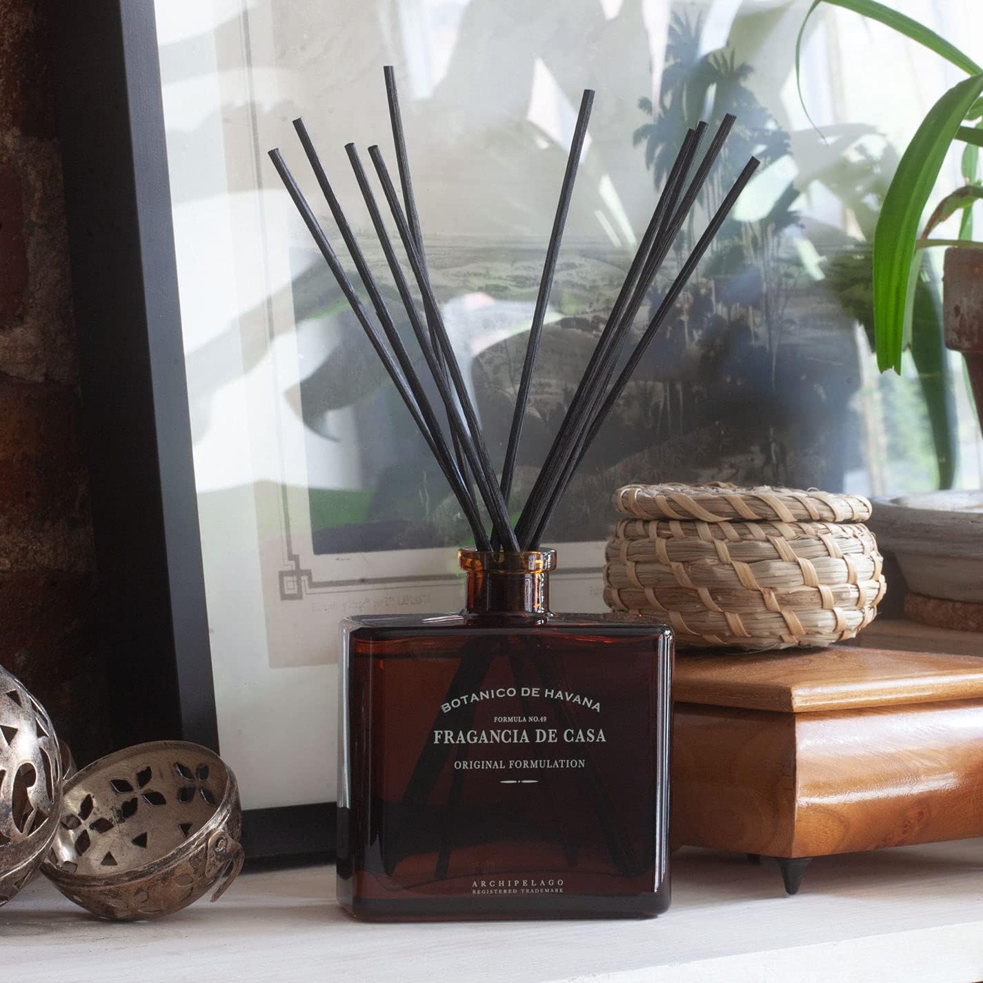 Archipelago Botanicals Botanico de Havana Reed Diffuser Set