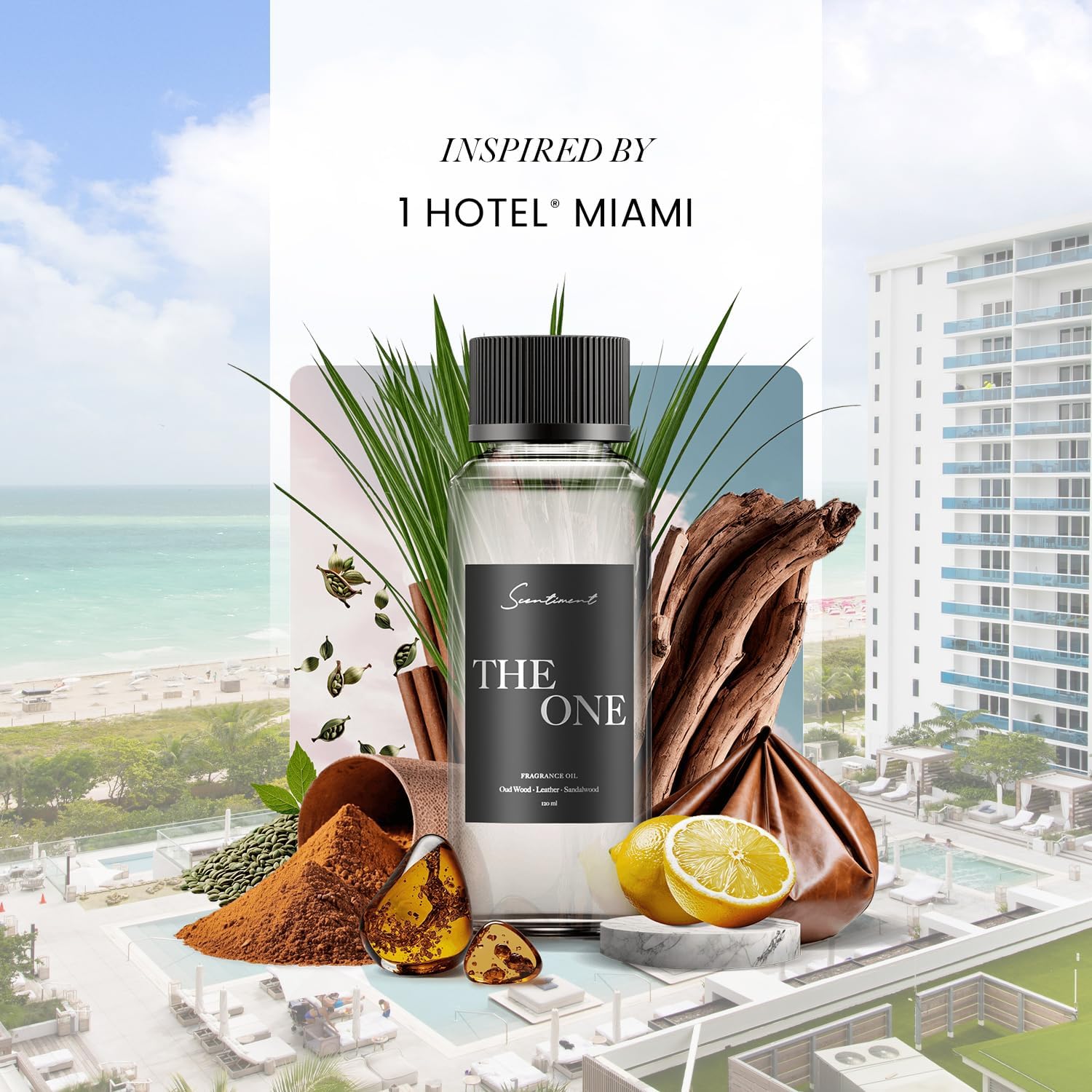 Diffuser Oil The One Luxury Hotel Scent 120ml