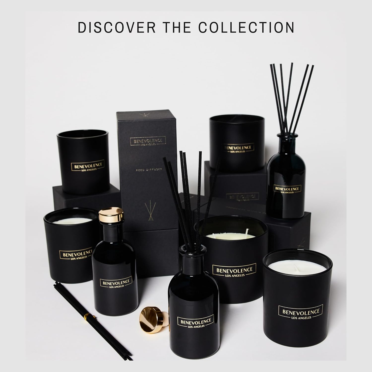 Benevolence LA Lavender Eucalyptus Reed Diffuser Set
