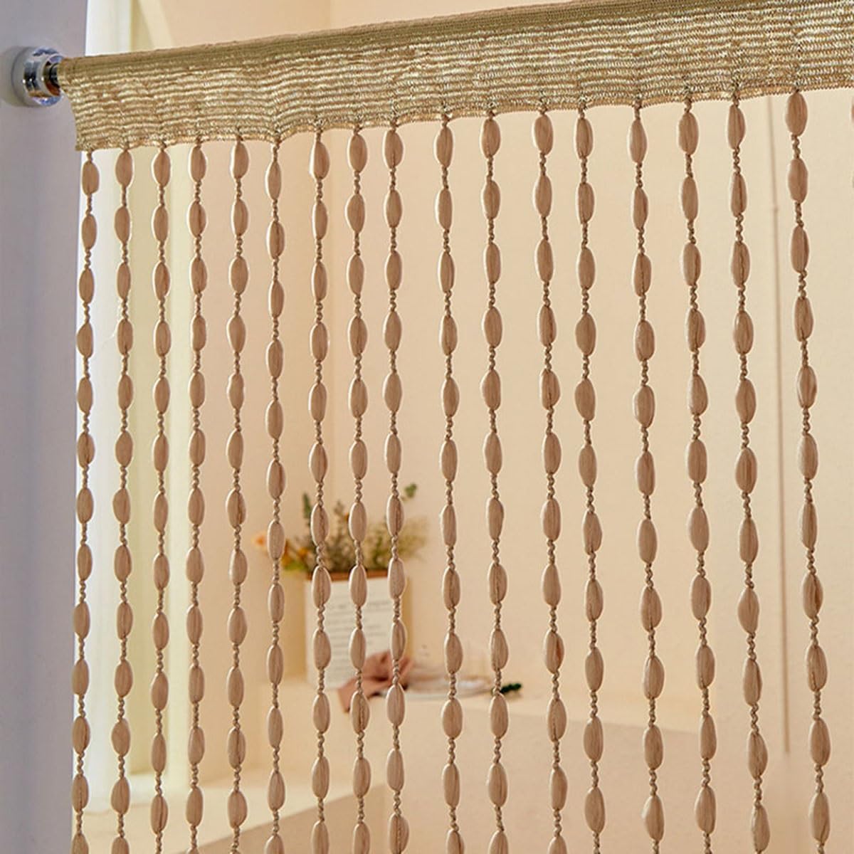 MObyat Beaded Curtain for Doorway Blue 394x787in