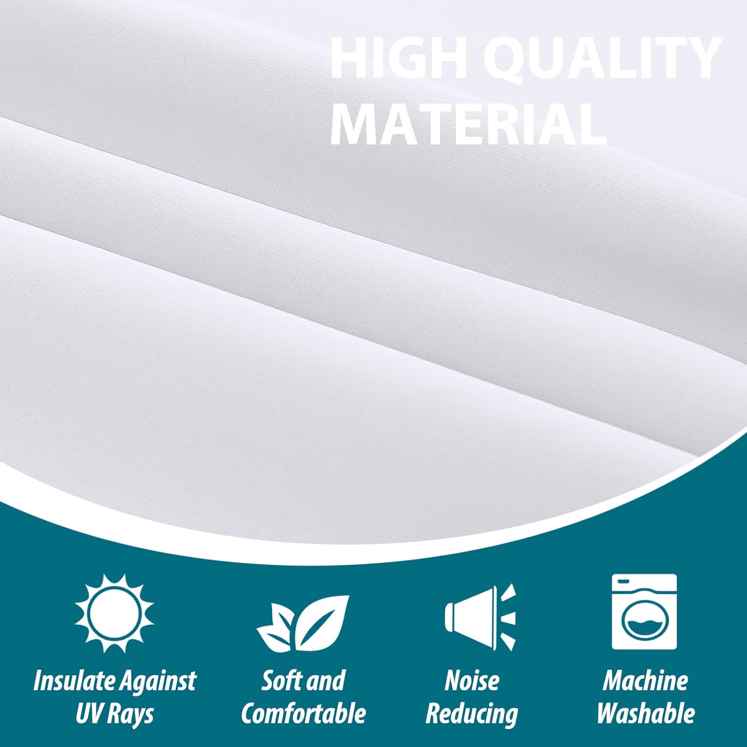 Turquoize Blackout Door Curtain 80 Inch Panel