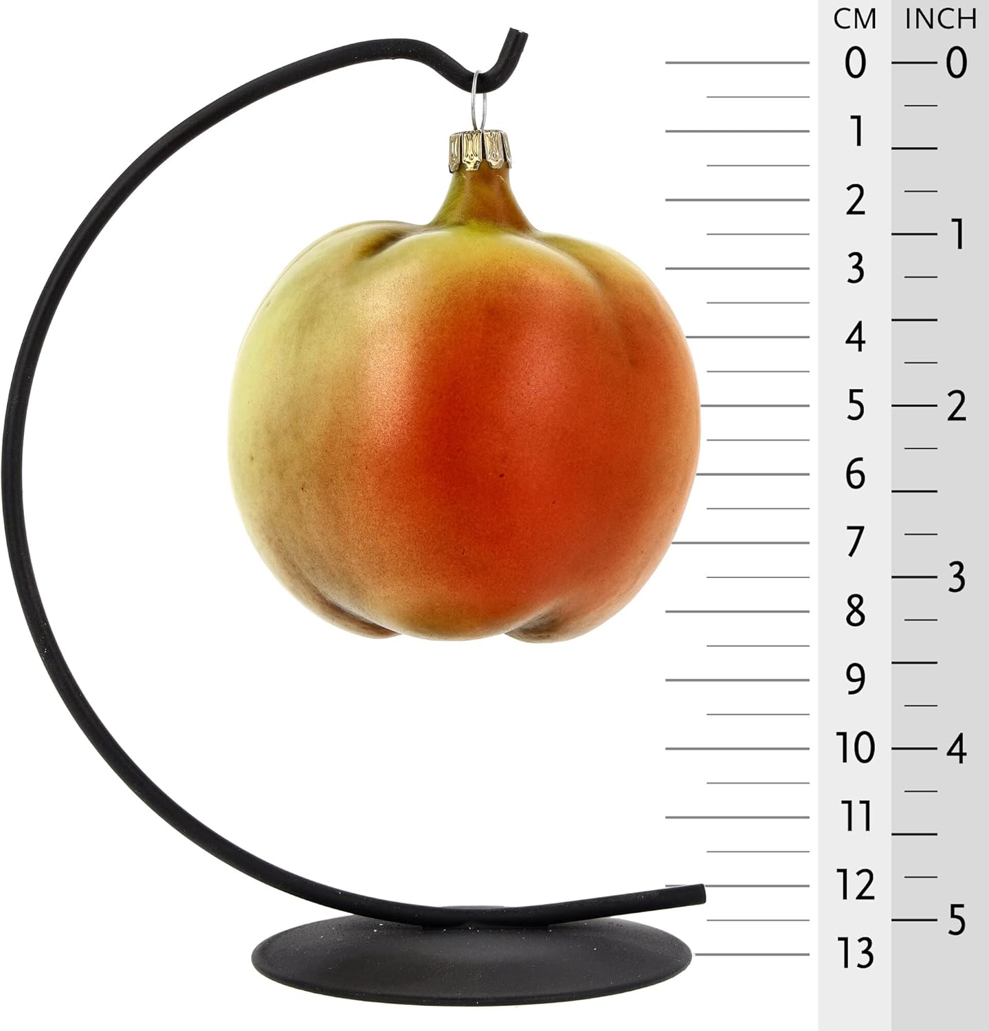 Marolin Glass Apple Hanging Ornament 8cm