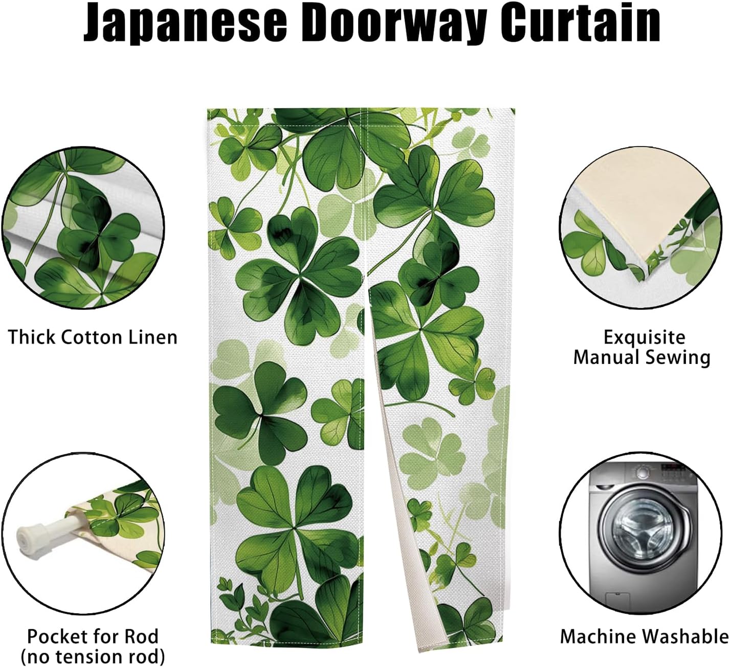 Japanese Noren Door Curtain Panel 335x709 Inches
