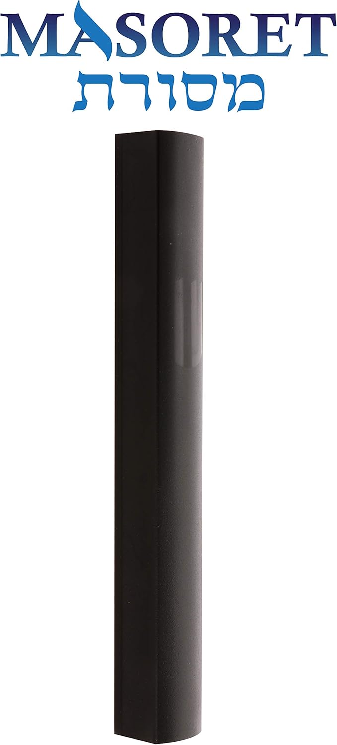 MASORET 3-Piece Aluminum Mezuzah Scroll Holder Cases