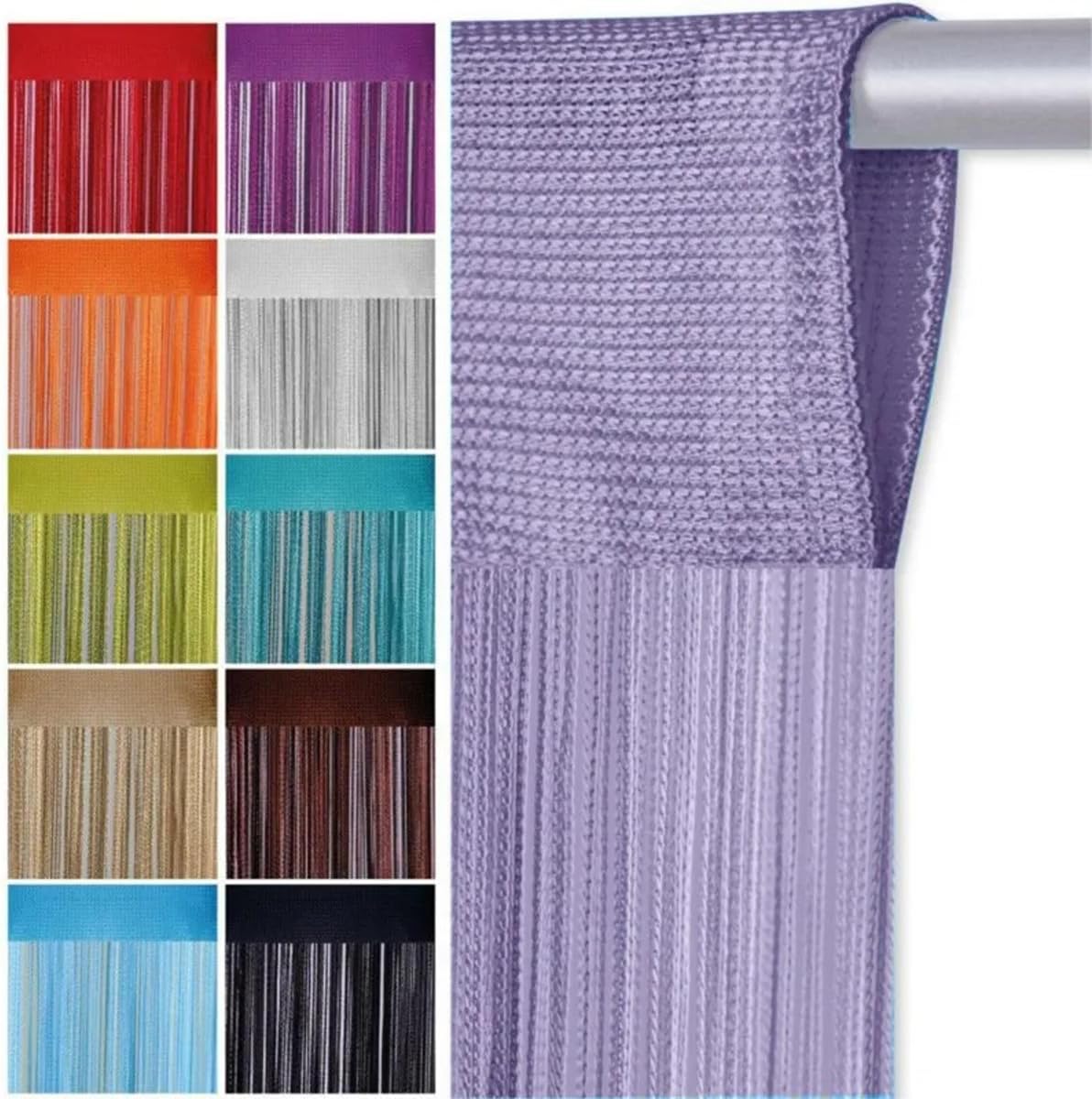 ECYC Ltd Door String Curtains 39x79 Inch Room Divider