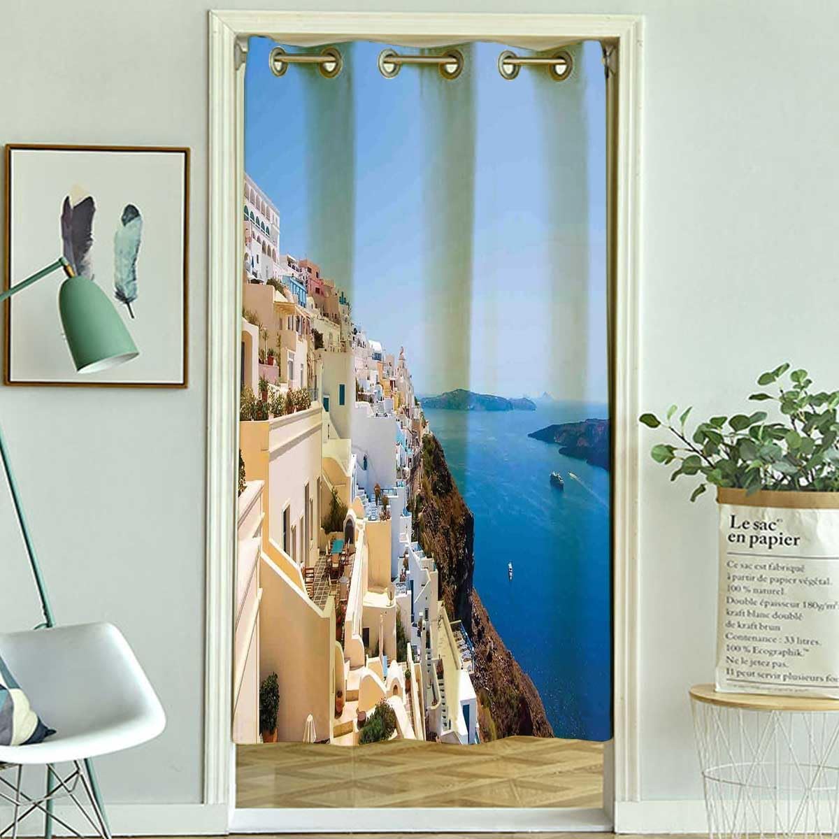 ZYMECH Heavy Weight Blackout Curtains 1 Panel 47x701 Inches