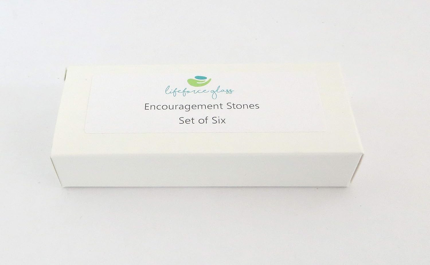 Lifeforce Glass Encouragement Stones Set of 6