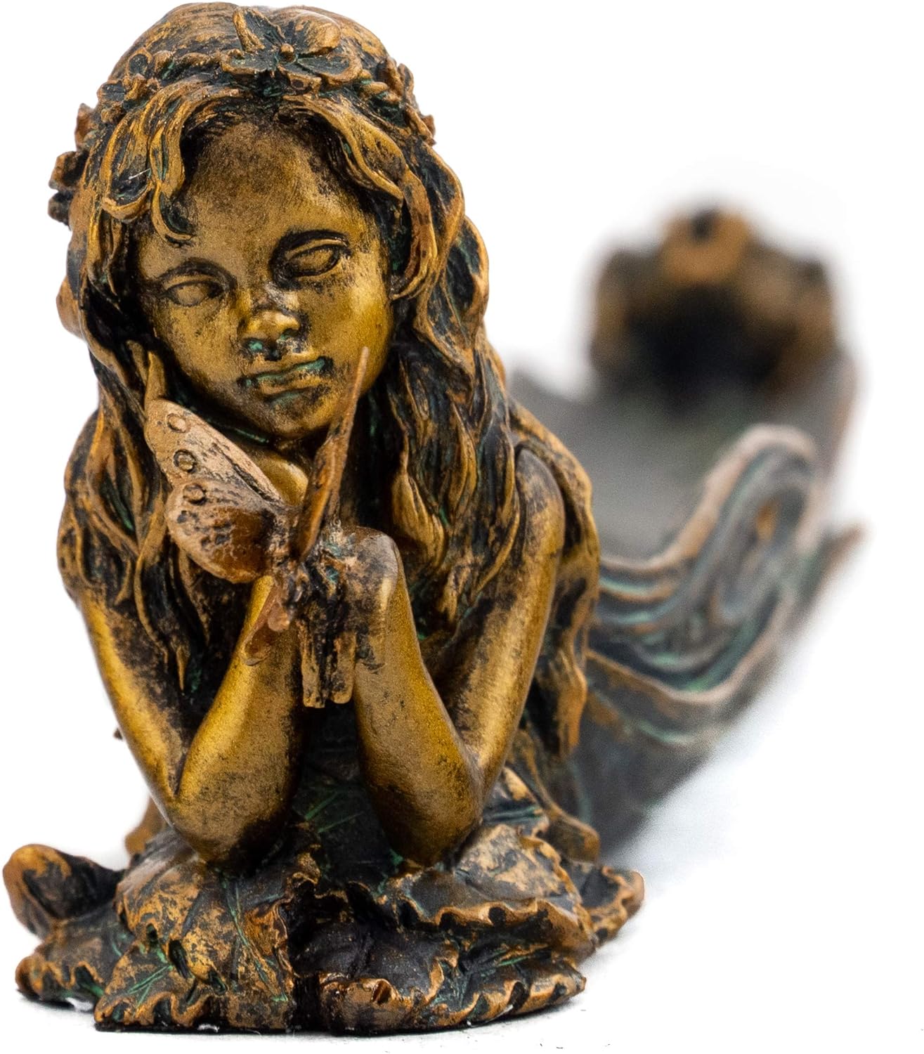 Top Collection Cute Fairy Incense Holder - Mythical Creature with Butterfly Design