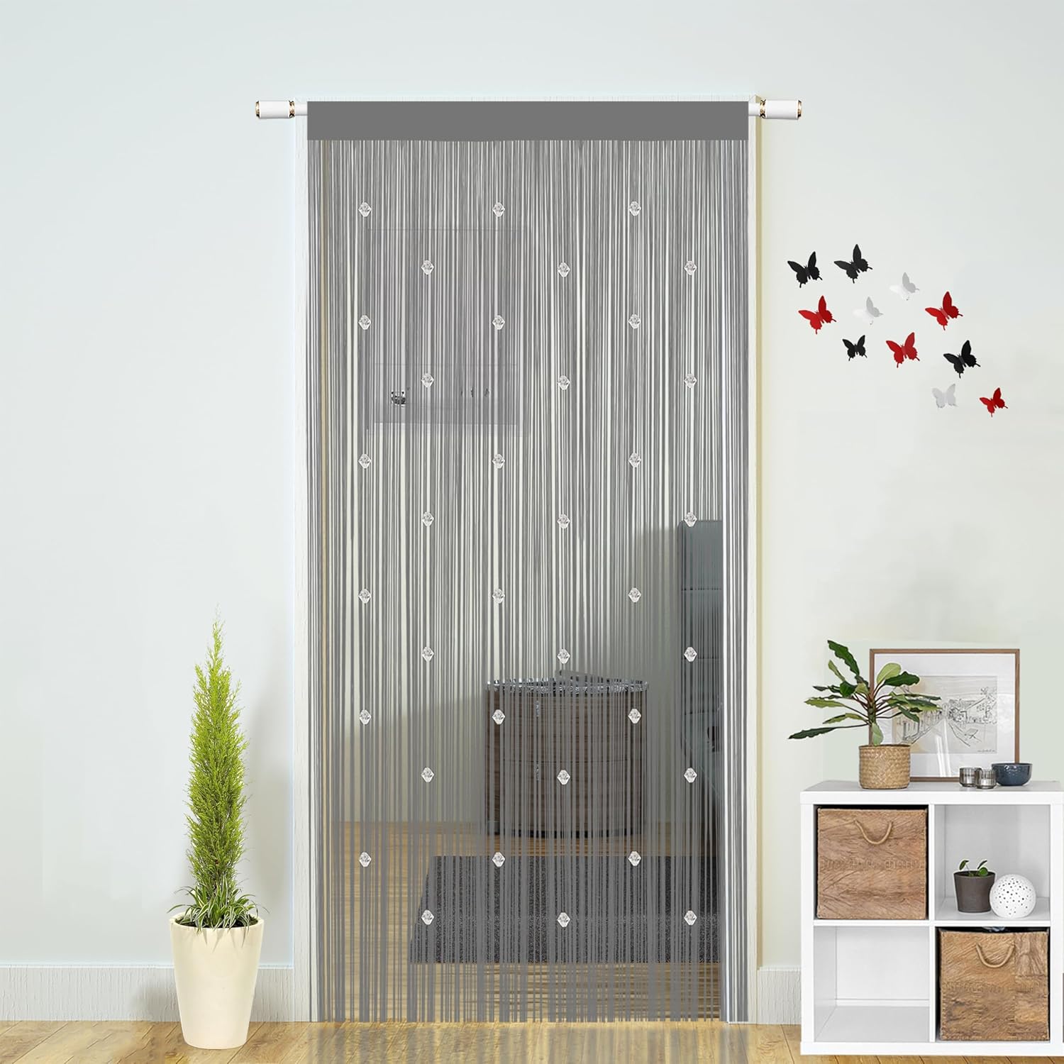 Beaded String Curtains for Doorways Boho Decor