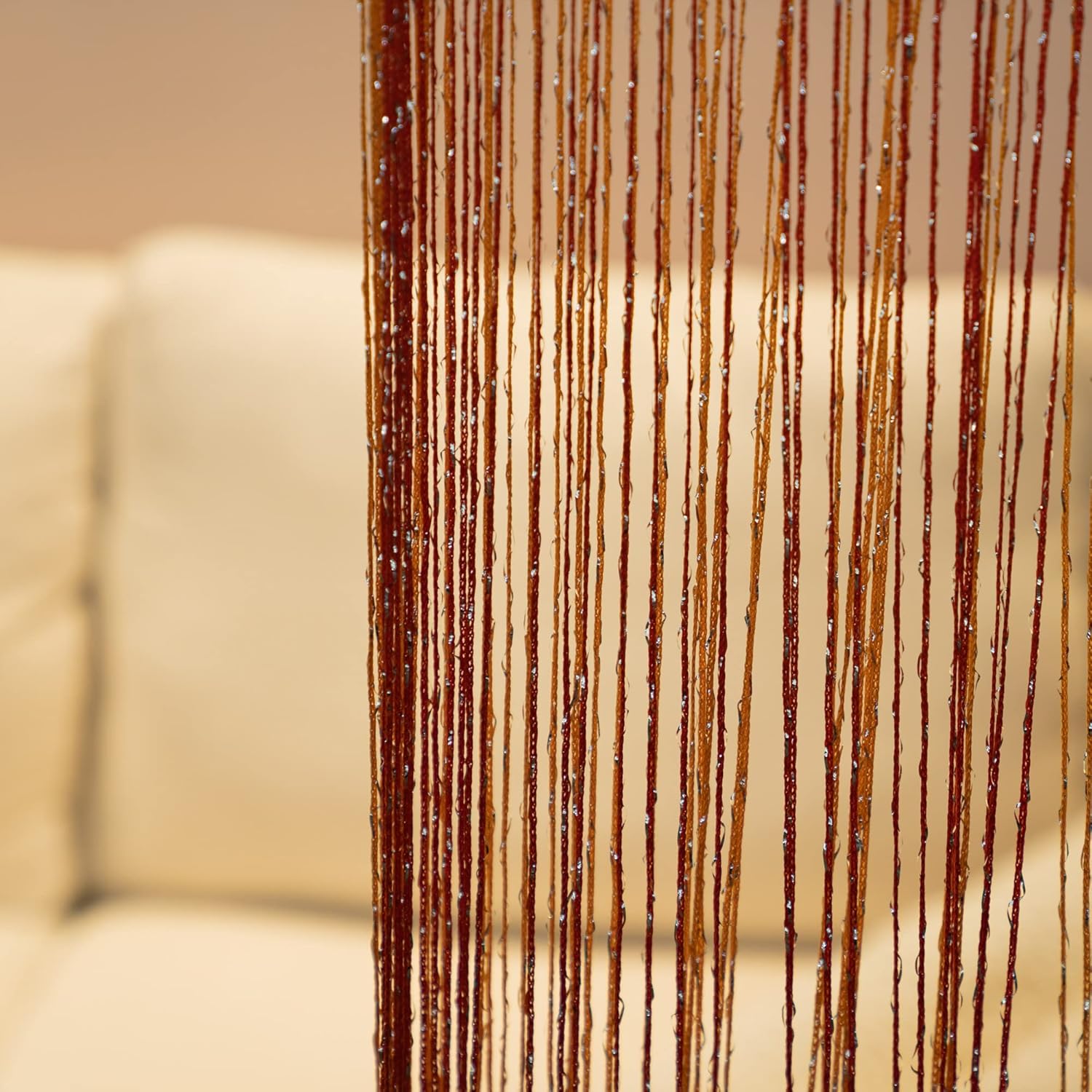Vagasi Beaded Curtain 2 Pack for Doorways