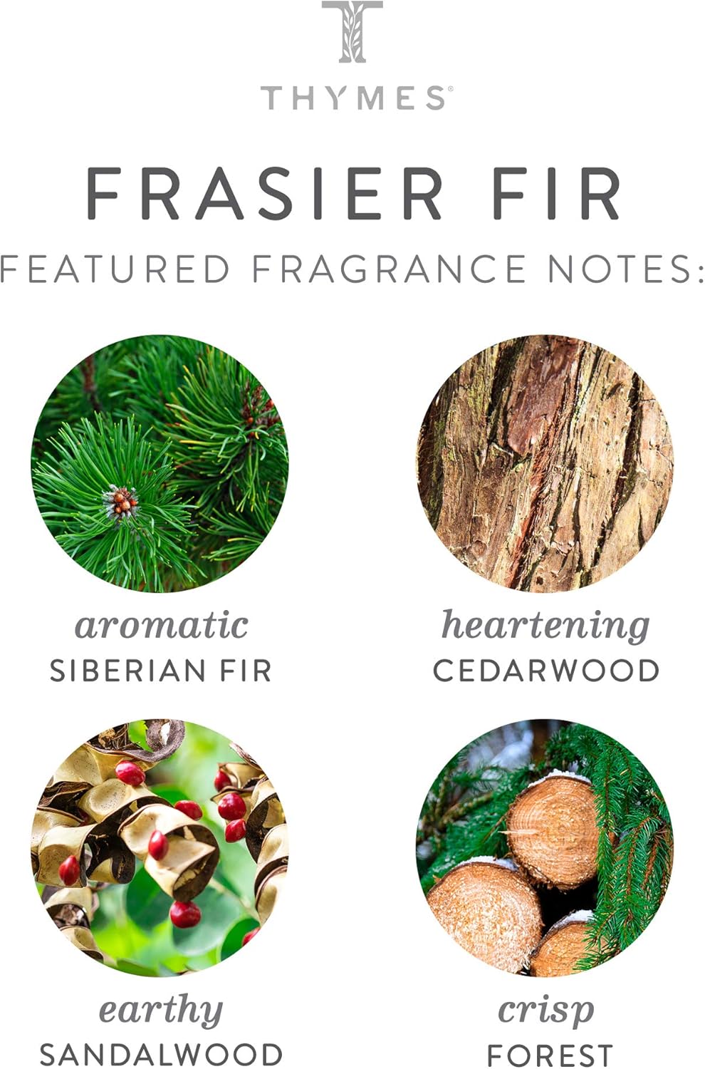Thymes Frasier Fir Reed Diffuser Set