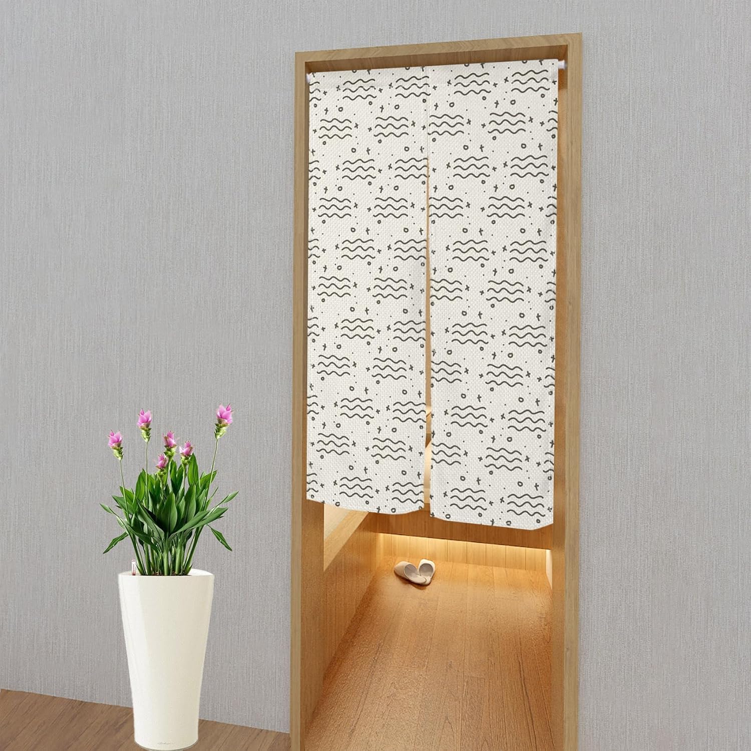 Japanese Noren Door Curtain Privacy Divider 335x709