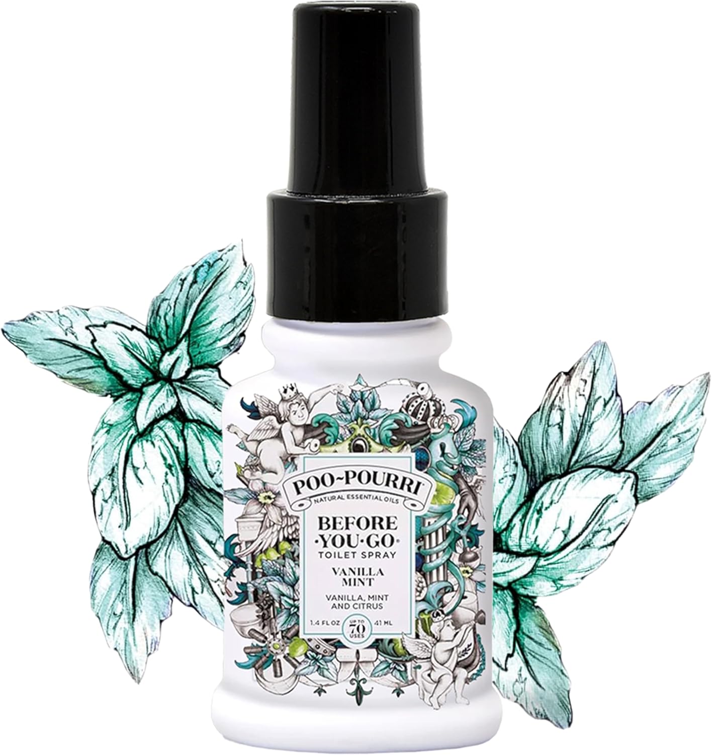 Poo-Pourri Toilet Spray Vanilla Mint 14 oz 2 Count