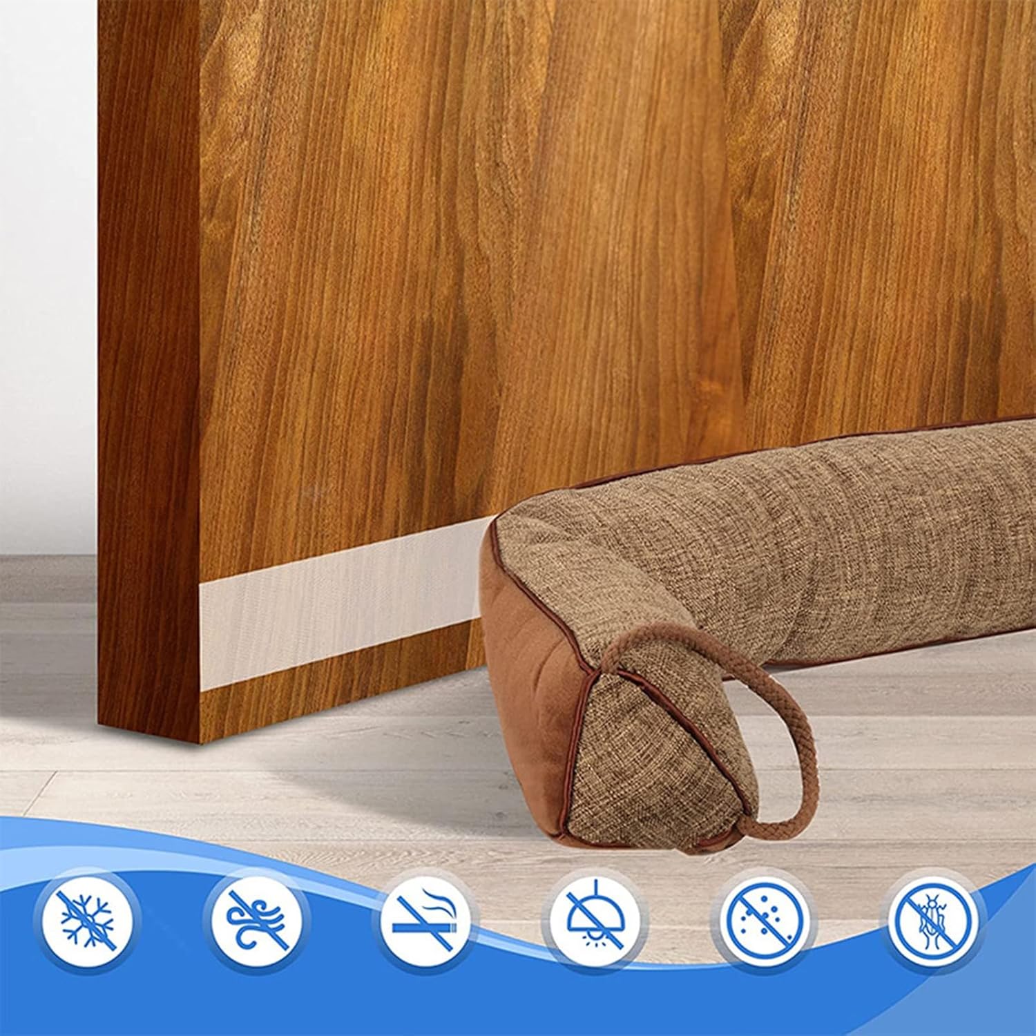 CDAR Door Draft Stopper Durable Windproof Sealing Strip