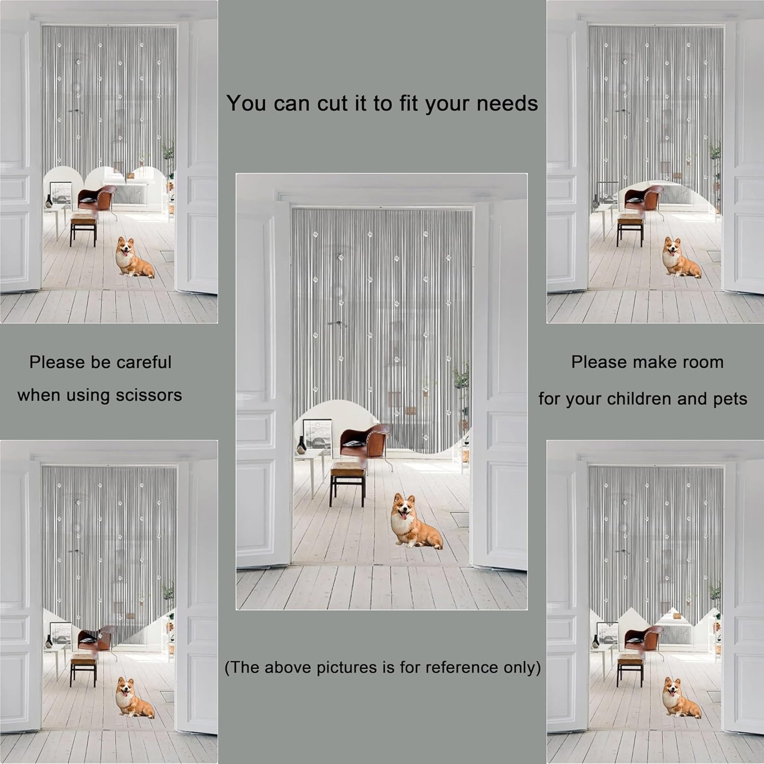 Beaded String Curtains for Doorways Boho Decor