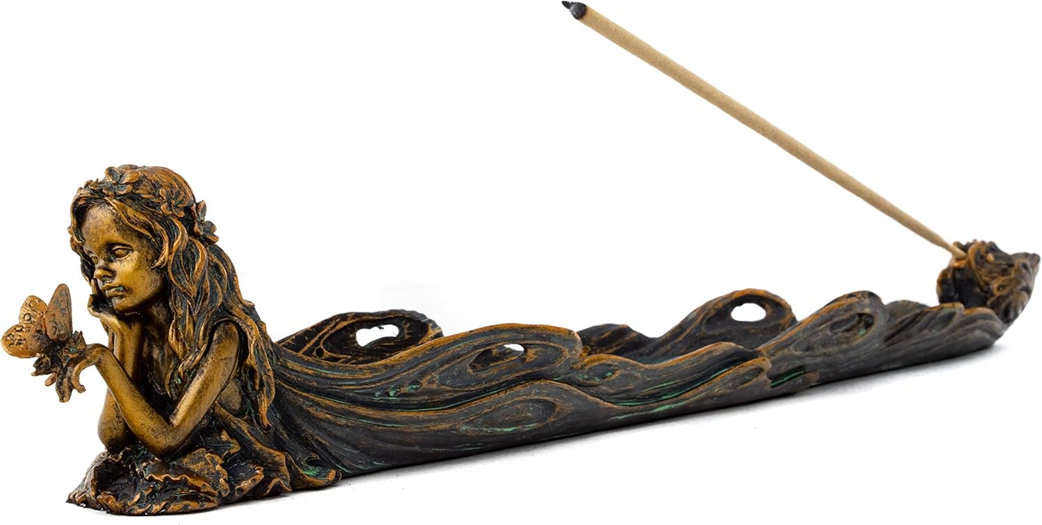 Top Collection Cute Fairy Incense Holder - Mythical Creature with Butterfly Design